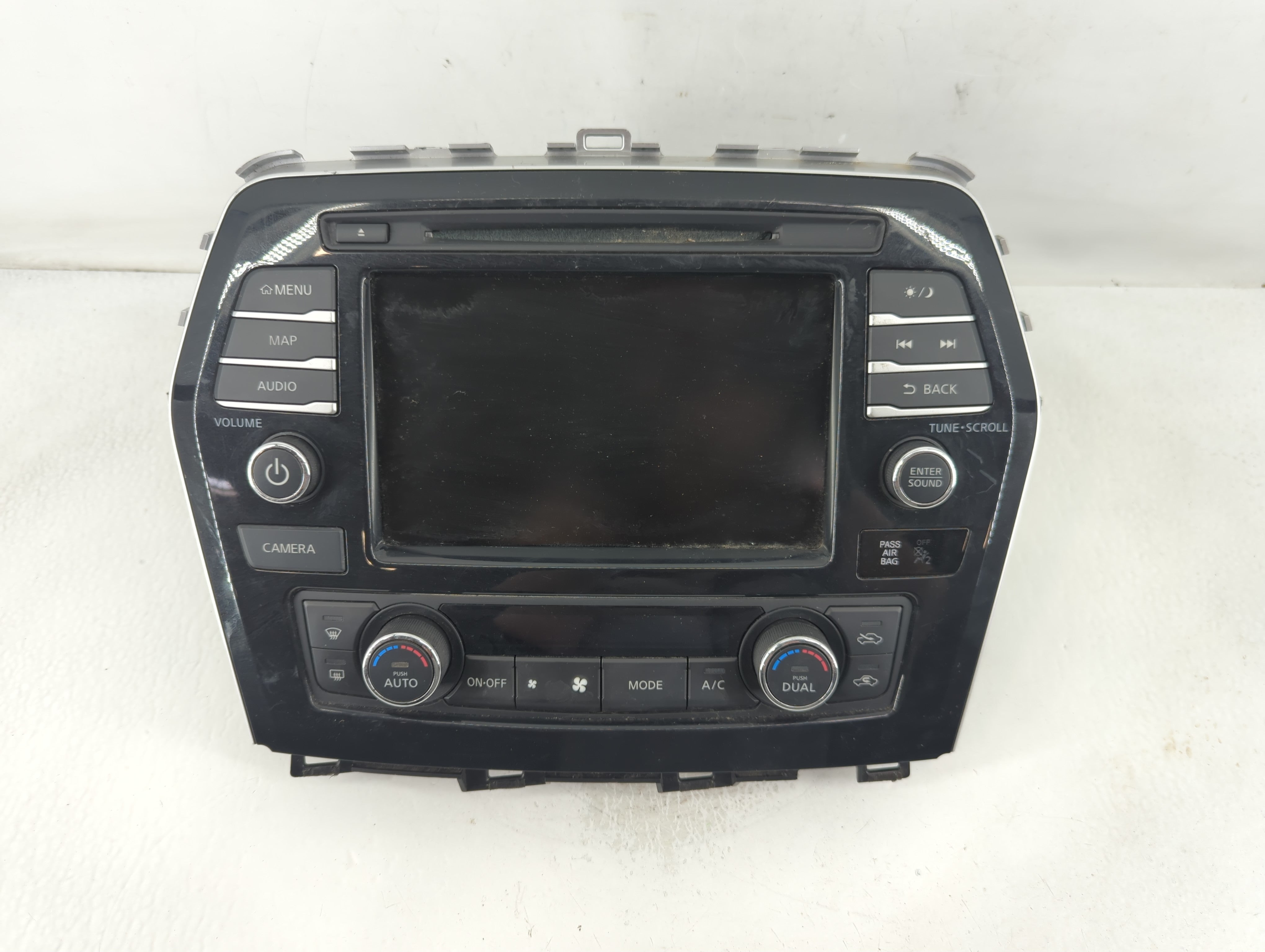 2019-2020 Nissan Maxima Radio AM FM Cd Player Receiver Replacement P/N:259159DJ0D Fits Fits 2019 2020 OEM Used Auto Parts - Oemusedautoparts1.com