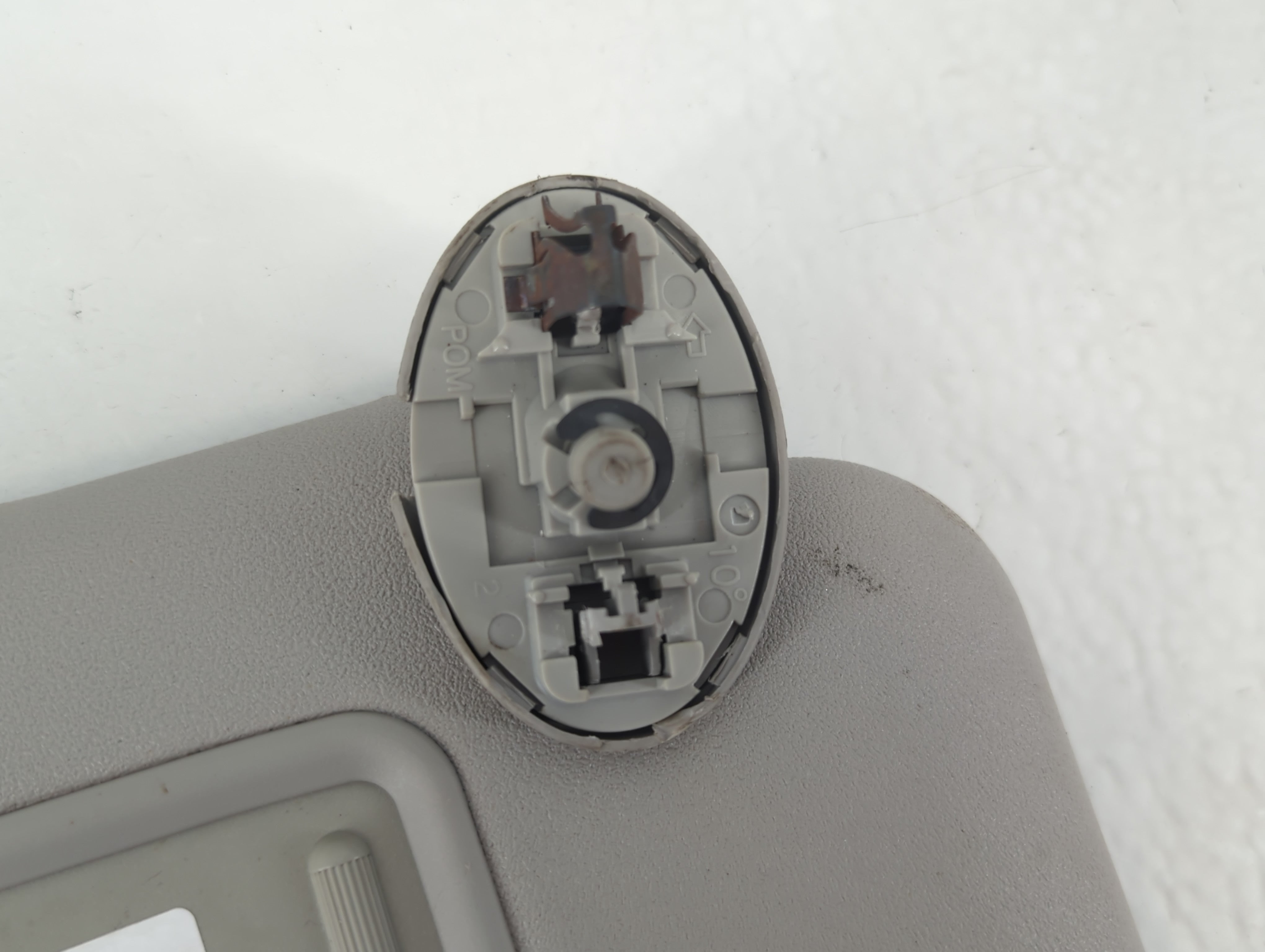 2008-2015 Scion Xb Sun Visor Shade Replacement Passenger Right Mirror Fits Fits 2008 2009 2010 2011 2012 2013 2014 2015 OEM Used Auto Parts - Oemusedautoparts1.com