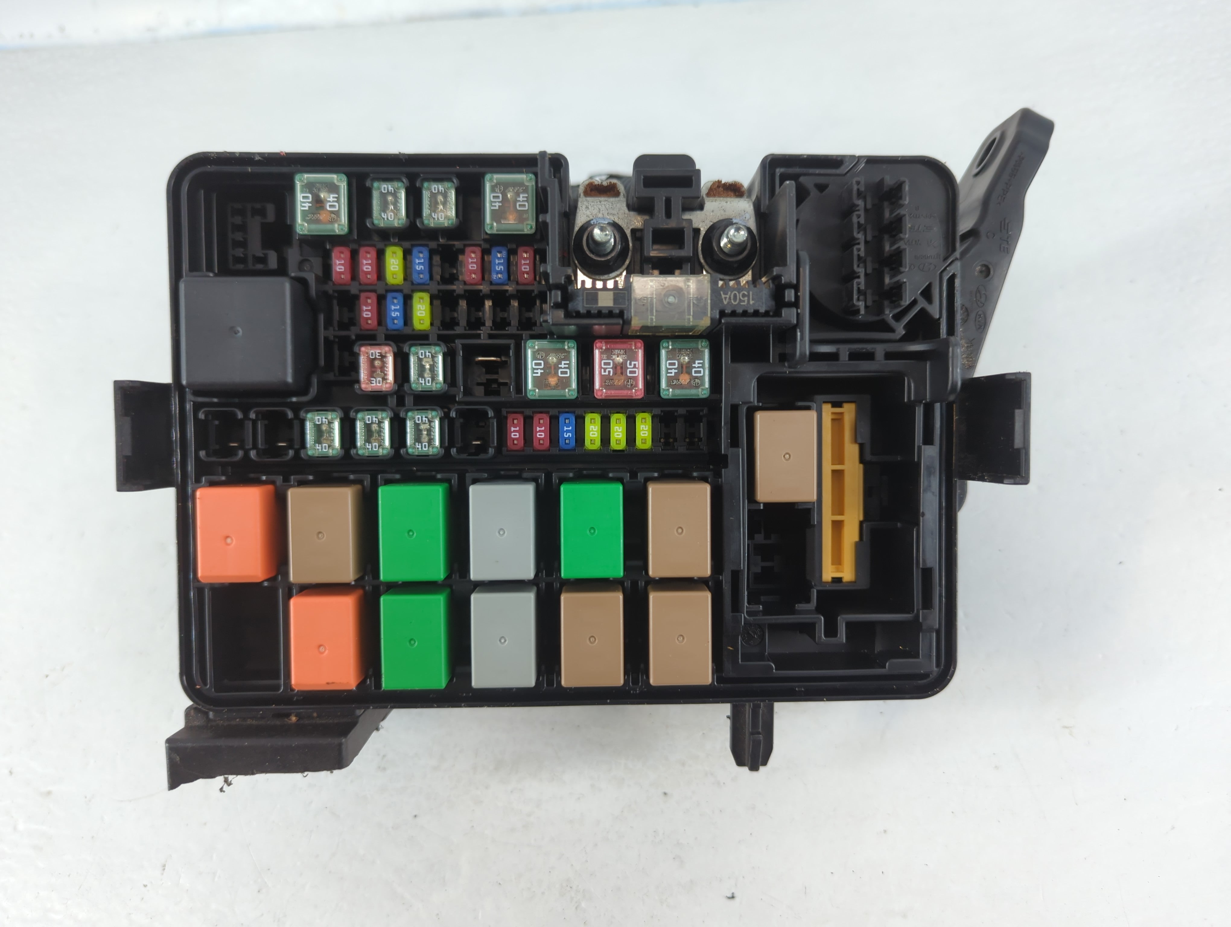 2018-2019 Kia Rio Fusebox Fuse Box Panel Relay Module P/N:P077320D 91205 H9320 Fits Fits 2018 2019 OEM Used Auto Parts - Oemusedautoparts1.com