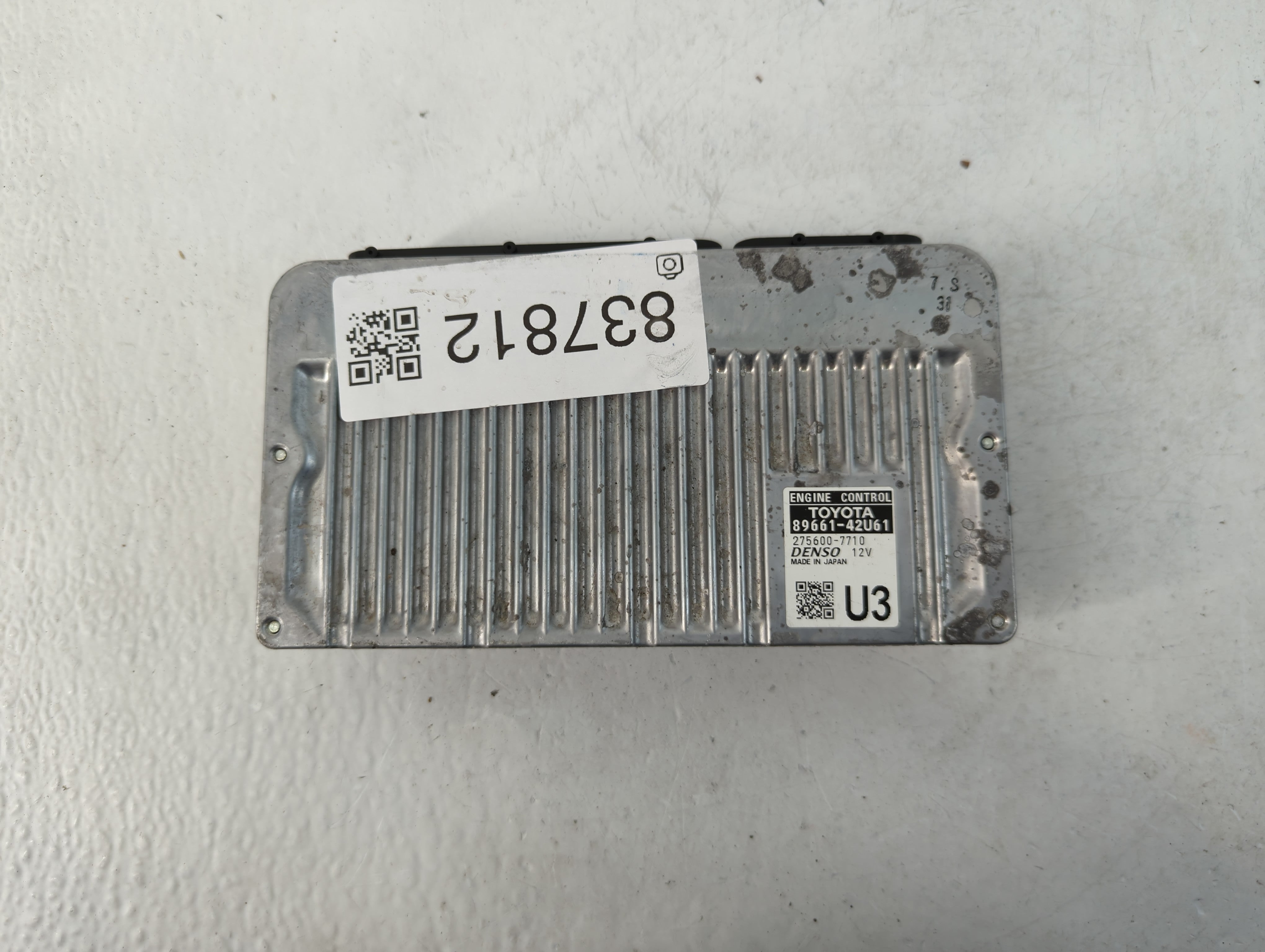 2015 Toyota Rav4 PCM Engine Control Computer ECU ECM PCU OEM P/N:275600-7710 89661-42U61 Fits OEM Used Auto Parts - Oemusedautoparts1.com