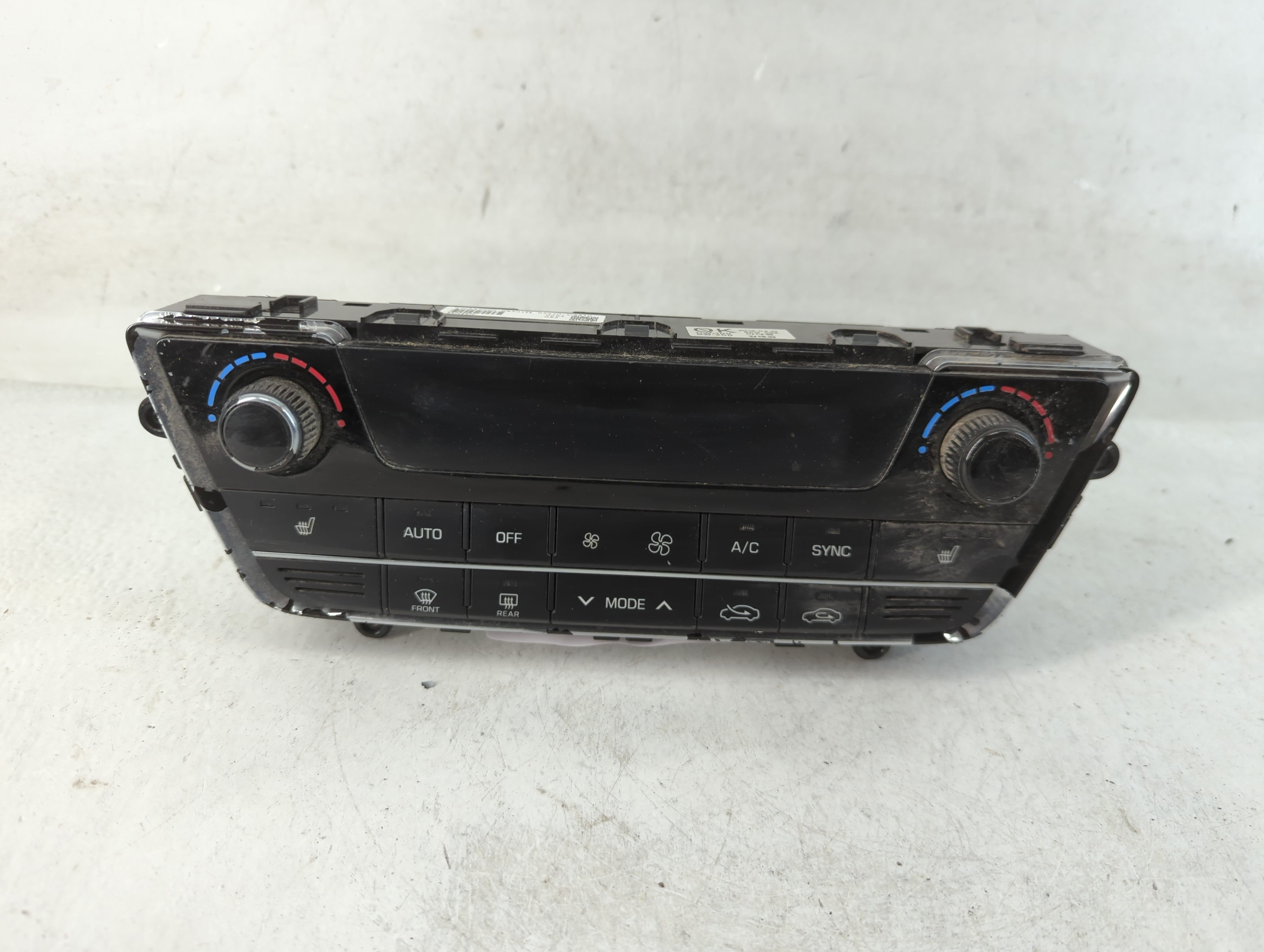 2015-2017 Hyundai Sonata Climate Control Module Temperature AC/Heater Replacement P/N:37000-68501H Fits Fits 2015 2016 2017 OEM Used Auto Parts - Oemusedautoparts1.com
