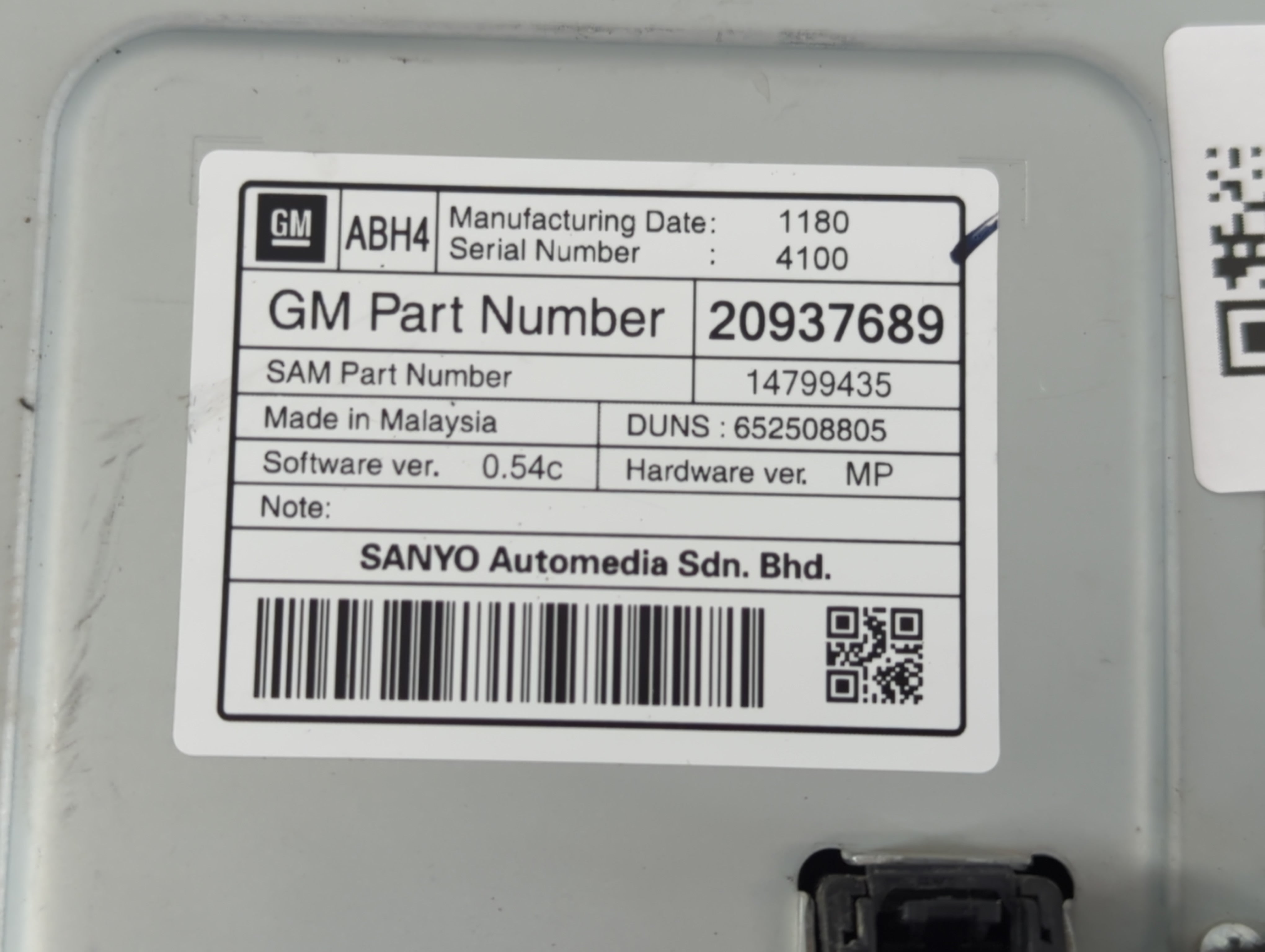 2010-2011 Chevrolet Equinox Information Display Screen - Oemusedautoparts1.com