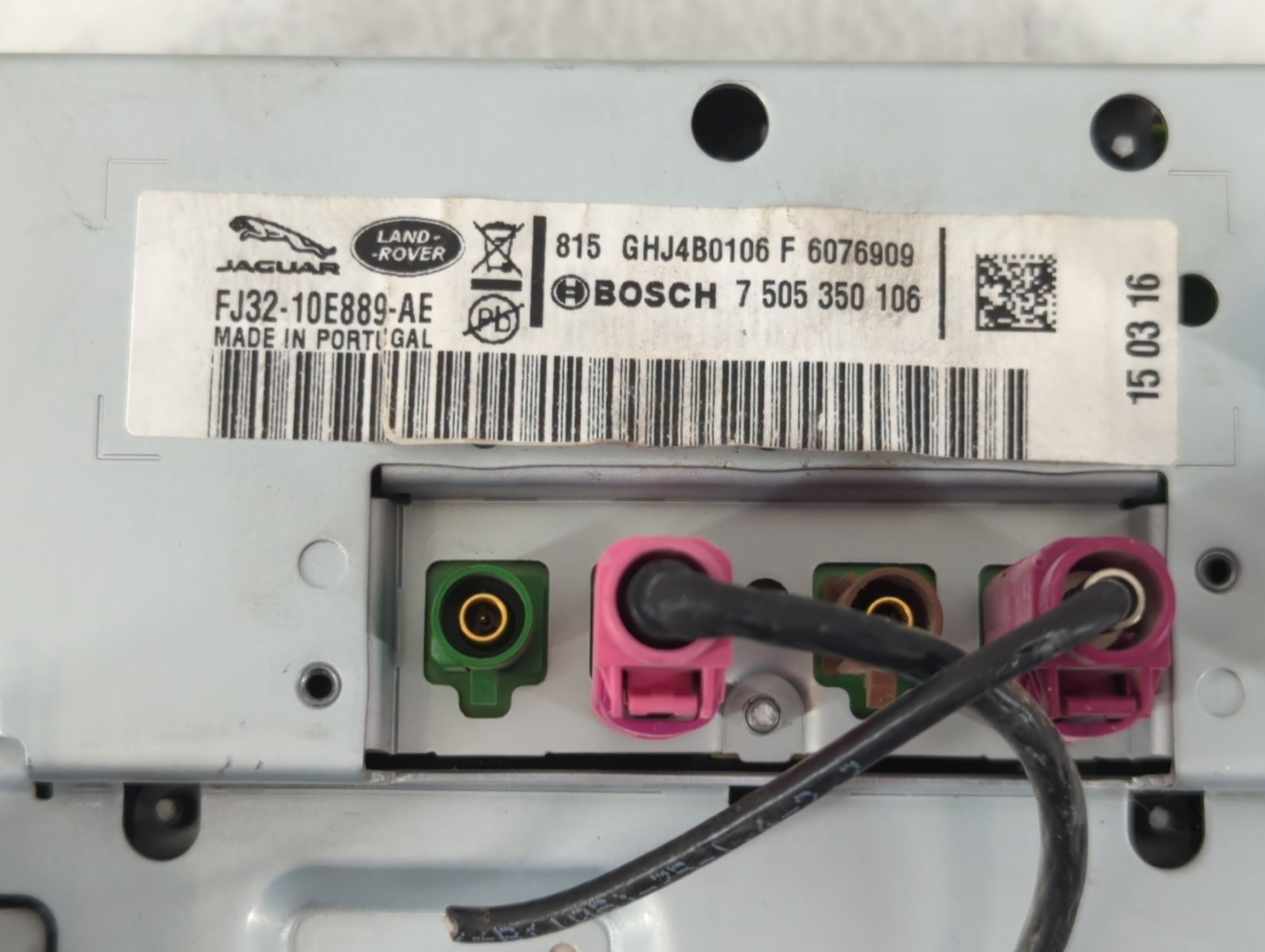 2015-2015 Land Rover Range Rover Evoque Information Display Screen - Oemusedautoparts1.com