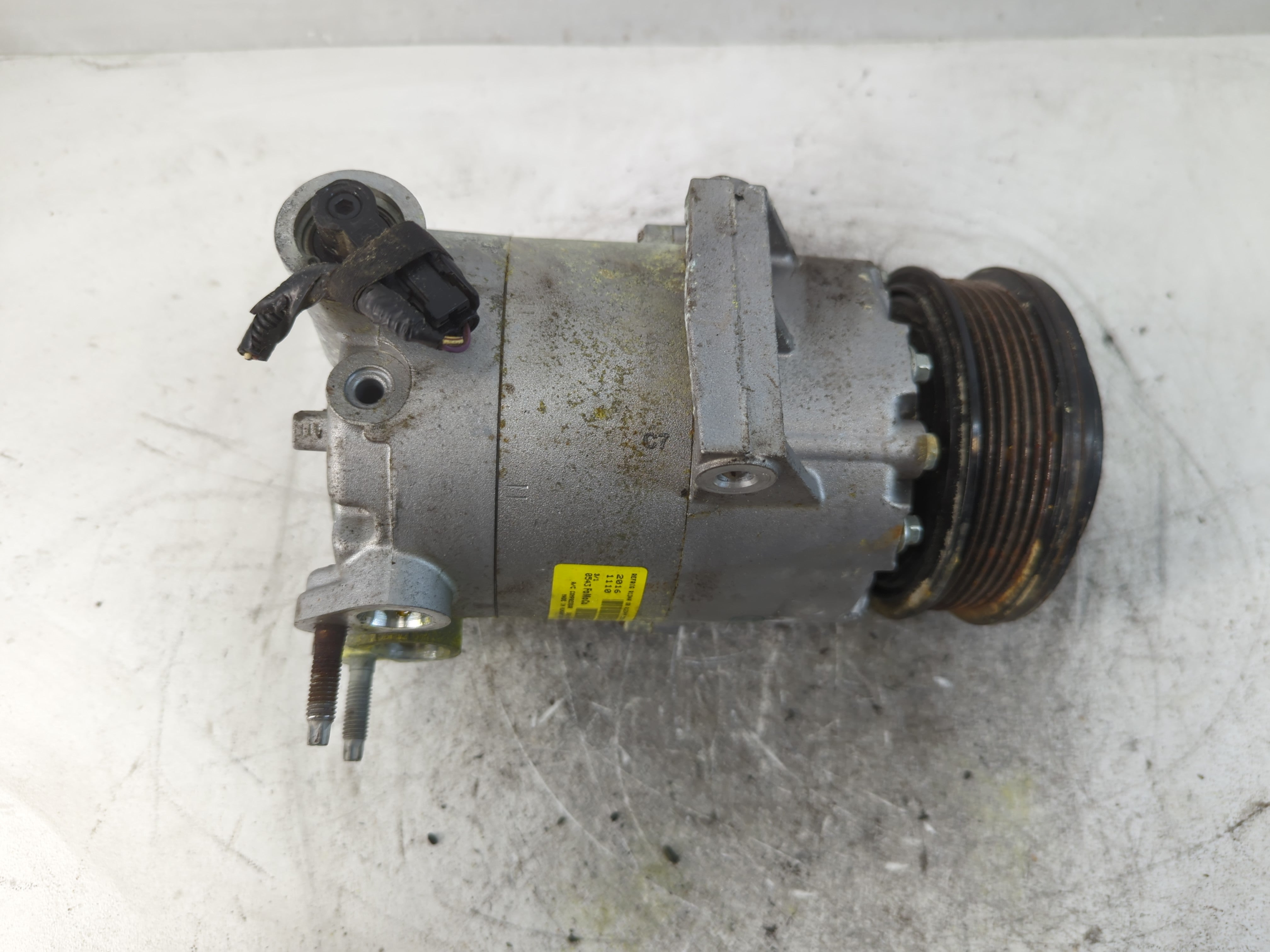 2017-2019 Ford Escape Air Conditioning A/c Ac Compressor Oem - Oemusedautoparts1.com