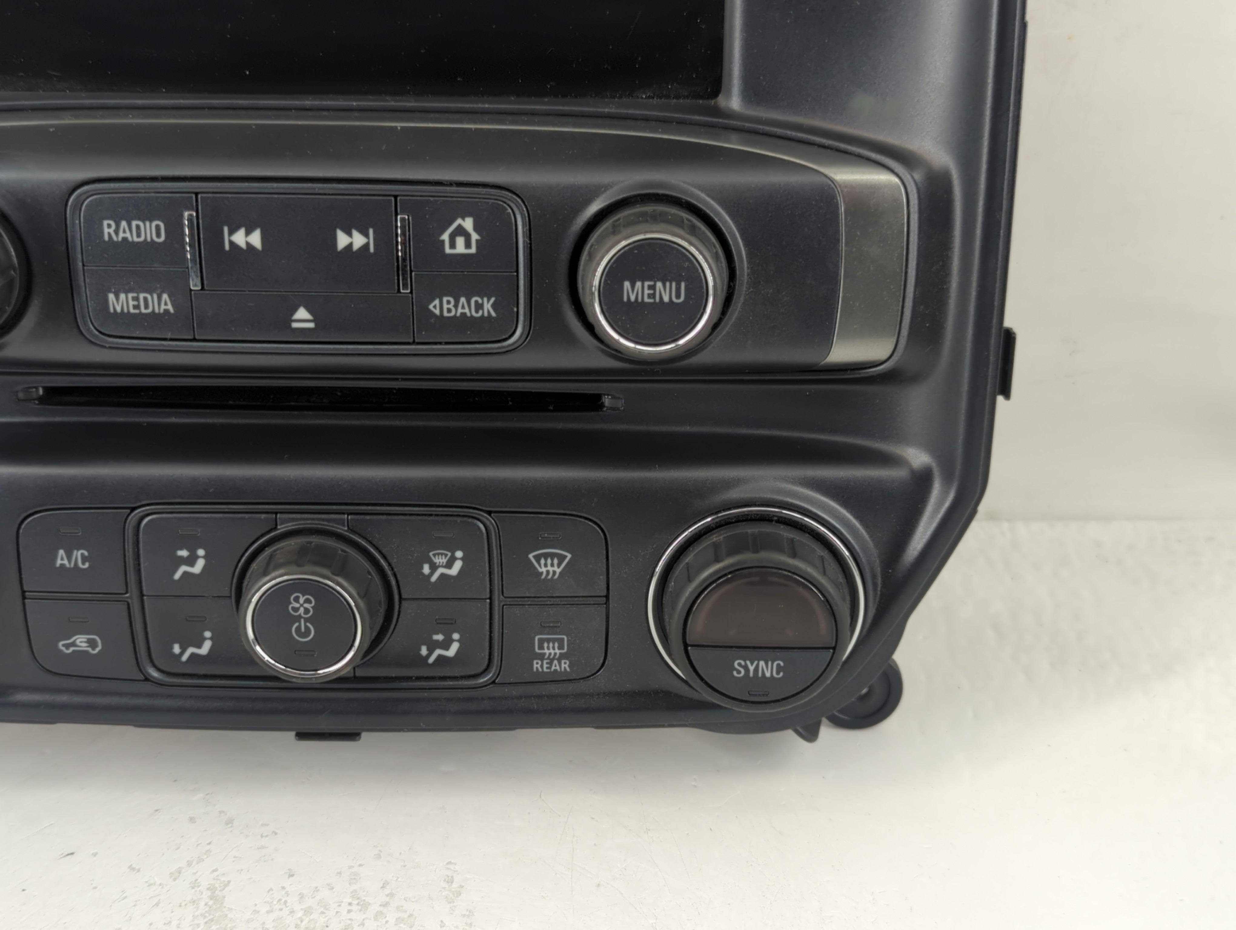 2018 Chevrolet Silverado 1500 Climate Control Module Temperature AC/Heater Replacement P/N:84258726 Fits OEM Used Auto Parts - Oemusedautoparts1.com