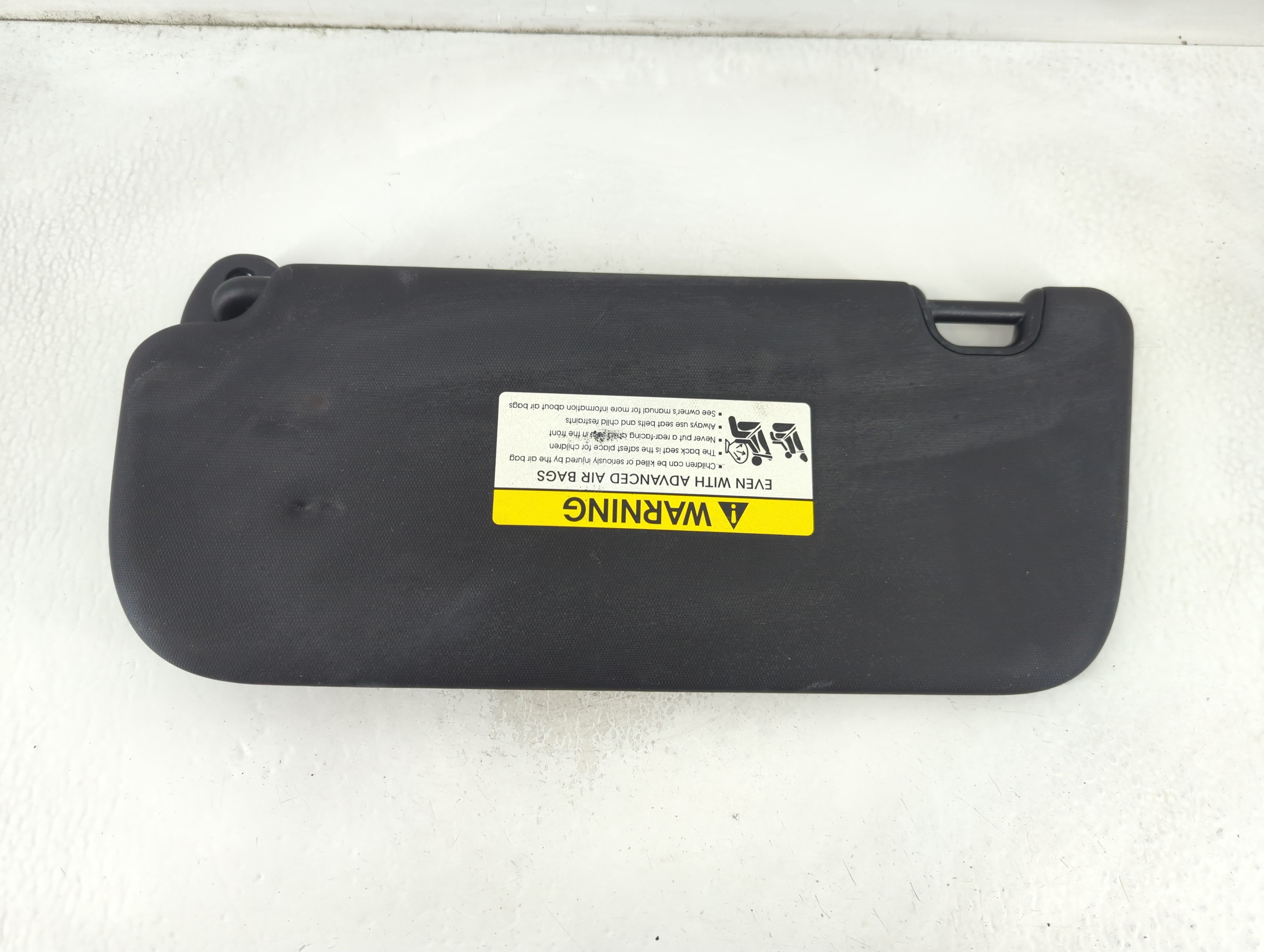 2014-2019 Kia Soul Sun Visor Shade Replacement Passenger Right Mirror Fits Fits 2014 2015 2016 2017 2018 2019 OEM Used Auto Parts - Oemusedautoparts1.com