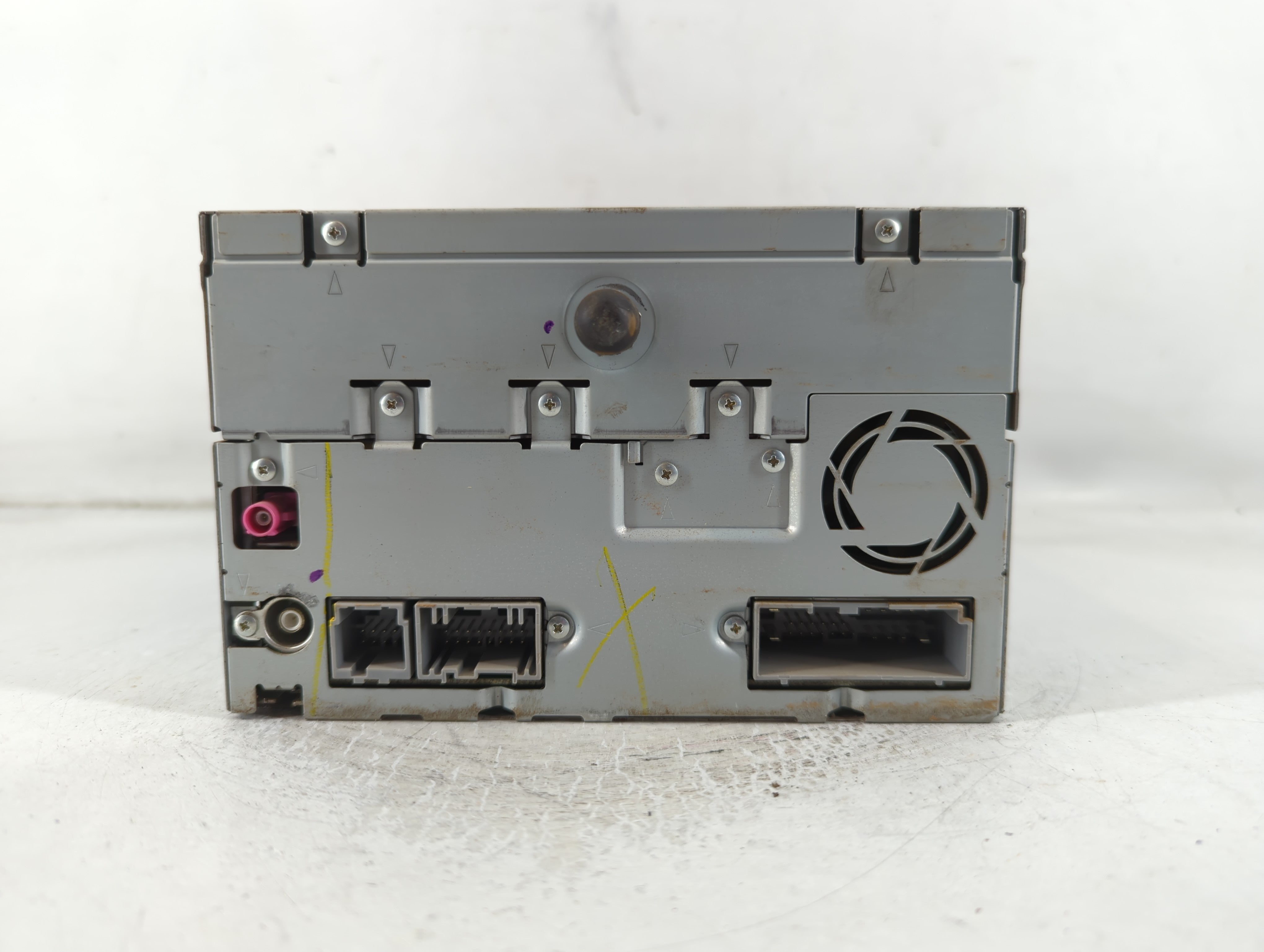 2008 Ford Edge Radio AM FM Cd Player Receiver Replacement P/N:8T4T-18K931-BA Fits OEM Used Auto Parts - Oemusedautoparts1.com
