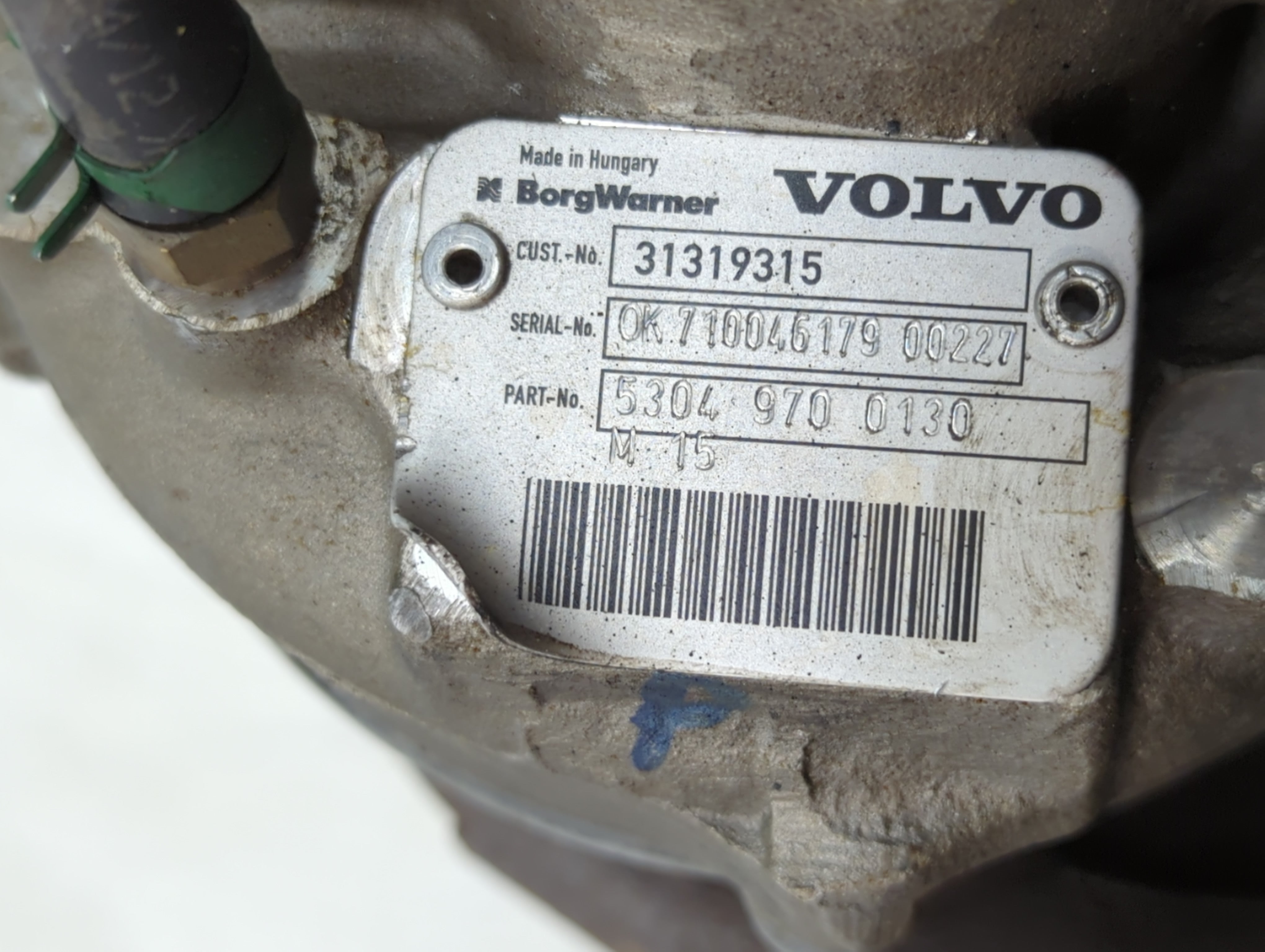 2012-2016 Volvo S60 Turbocharger Turbo Charger Super Charger Supercharger - Oemusedautoparts1.com