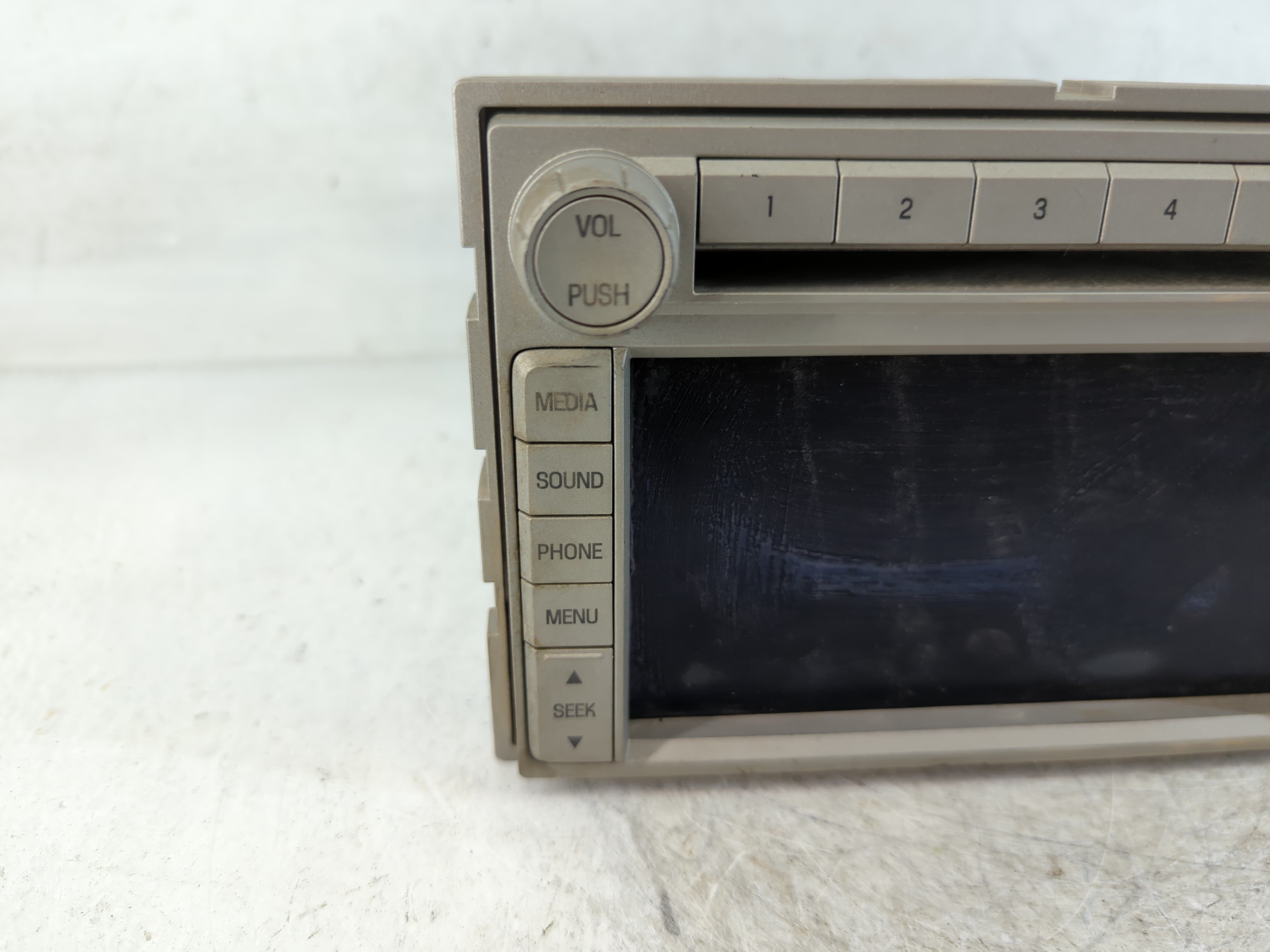 2007 Lincoln Mkx Radio AM FM Cd Player Receiver Replacement P/N:7A1T-18K931-DA Fits OEM Used Auto Parts - Oemusedautoparts1.com