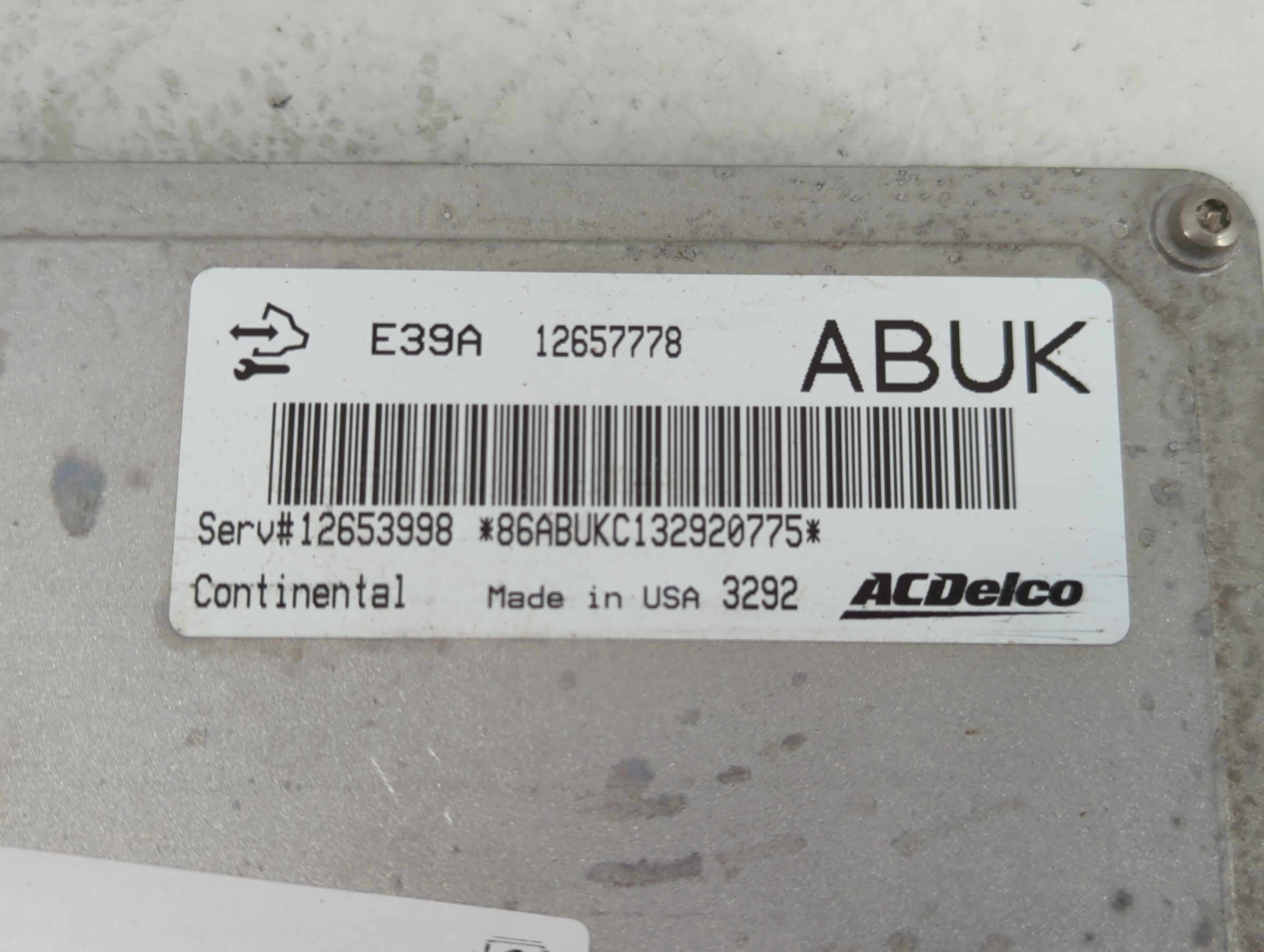 2014-2016 Chevrolet Impala PCM Engine Control Computer ECU ECM PCU OEM P/N:12657778 Fits Fits 2013 2014 2015 2016 OEM Used Auto Parts - Oemusedautoparts1.com