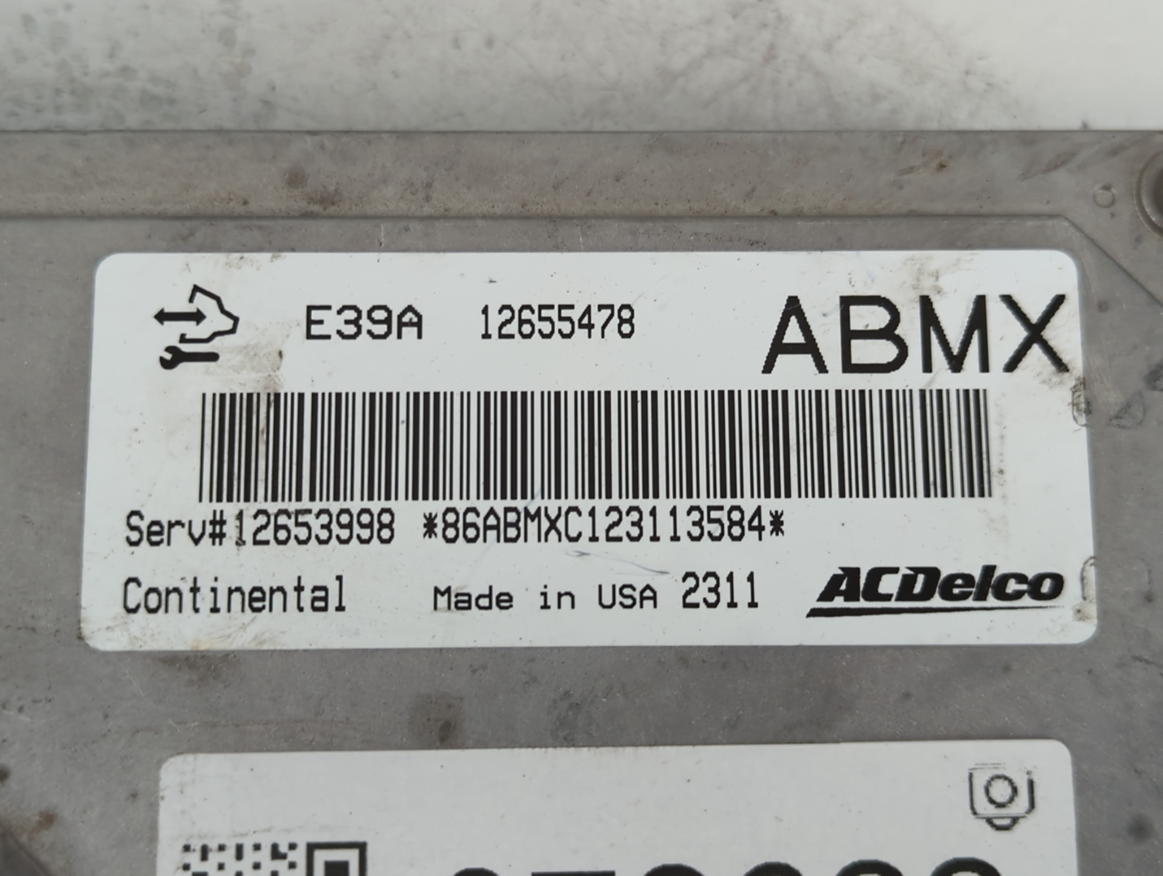 2013-2016 Chevrolet Equinox PCM Engine Control Computer ECU ECM PCU OEM P/N:12653998 12655478 Fits Fits 2013 2014 2015 2016 OEM Used Auto Parts - Oemusedautoparts1.com