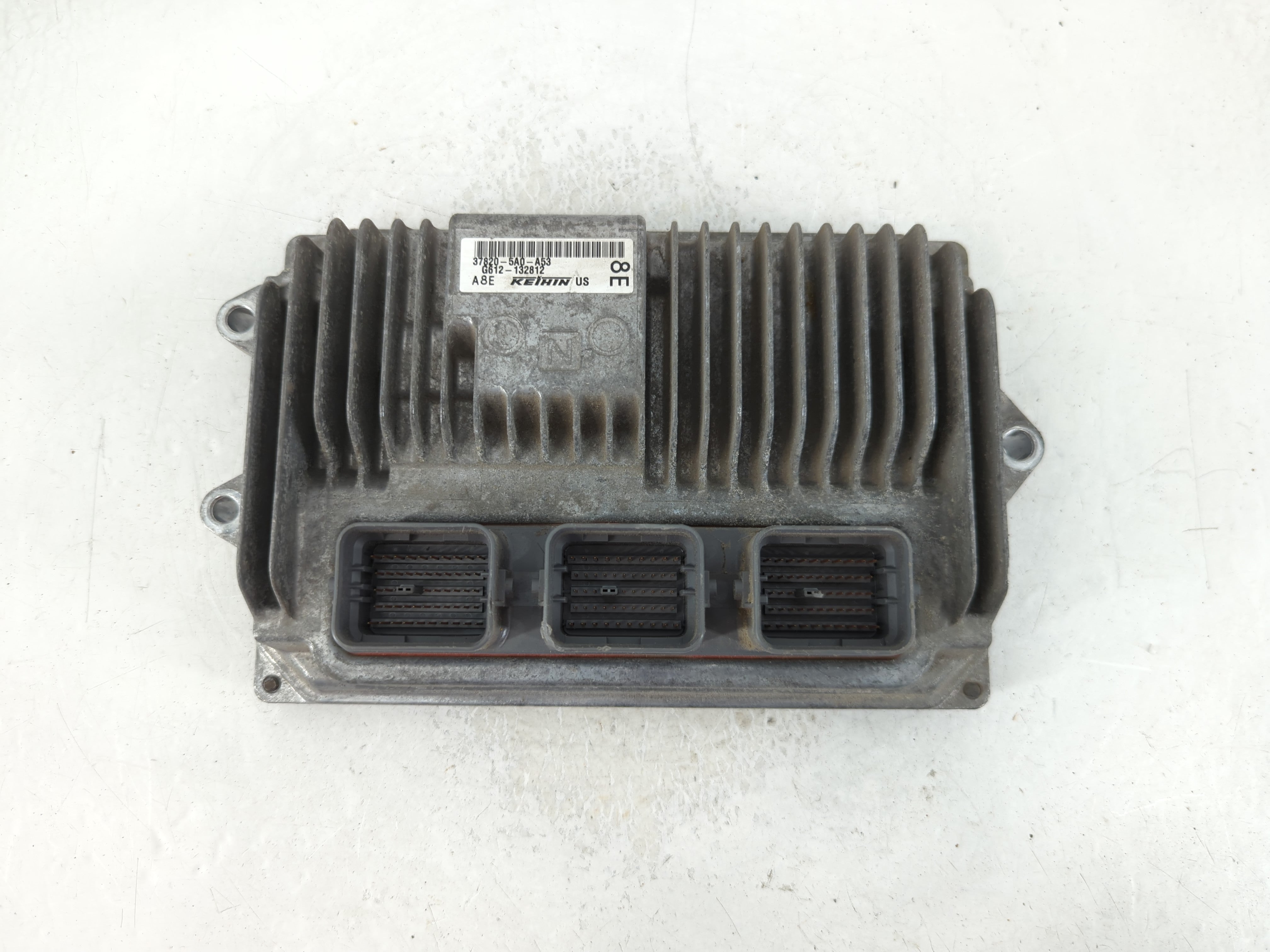 2015 Honda Accord PCM Engine Control Computer ECU ECM PCU OEM P/N:37820-5A0-A53 Fits OEM Used Auto Parts - Oemusedautoparts1.com