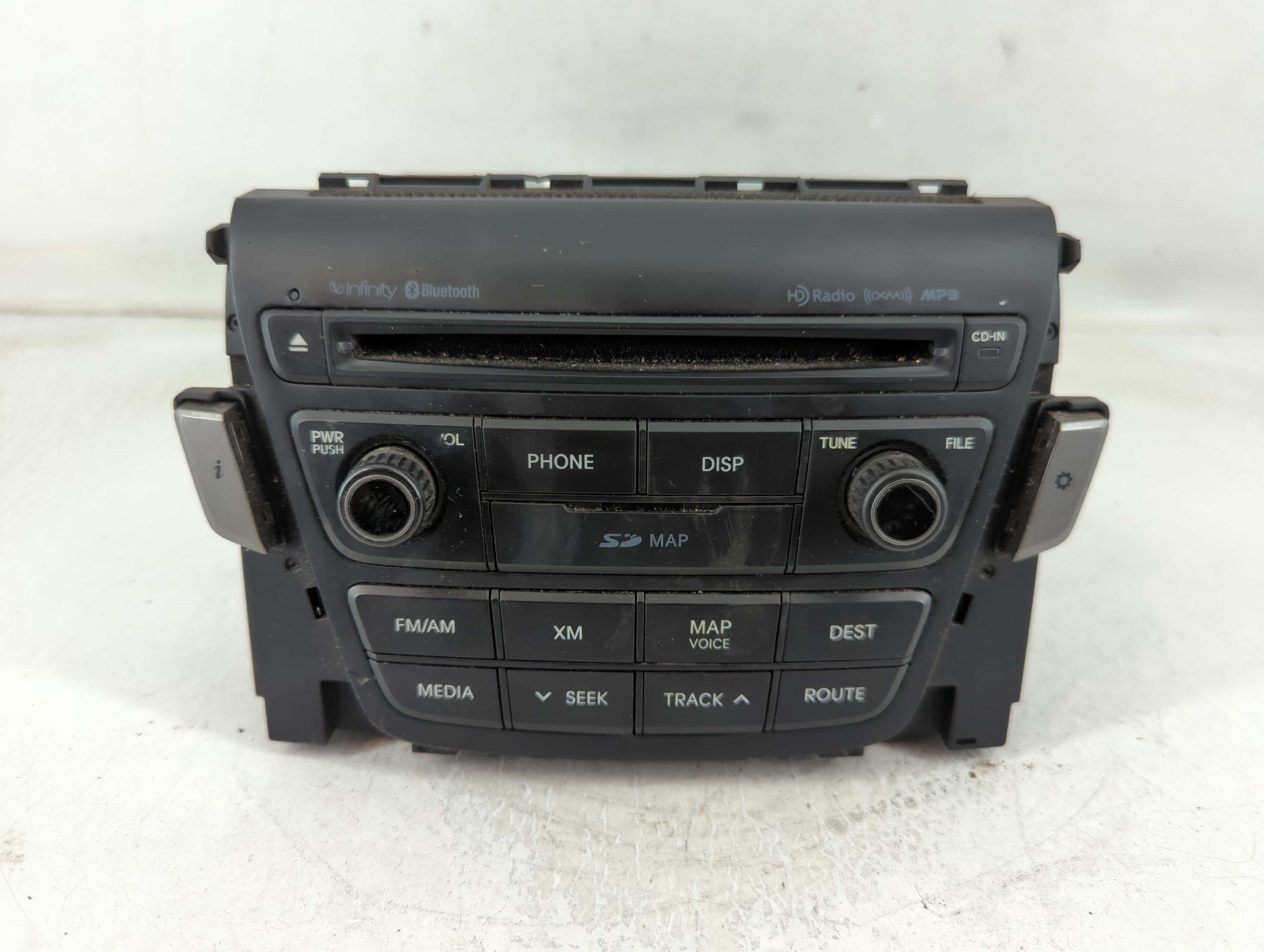 2014 Hyundai Azera Radio AM FM Cd Player Receiver Replacement P/N:96560-3V7104X Fits OEM Used Auto Parts - Oemusedautoparts1.com