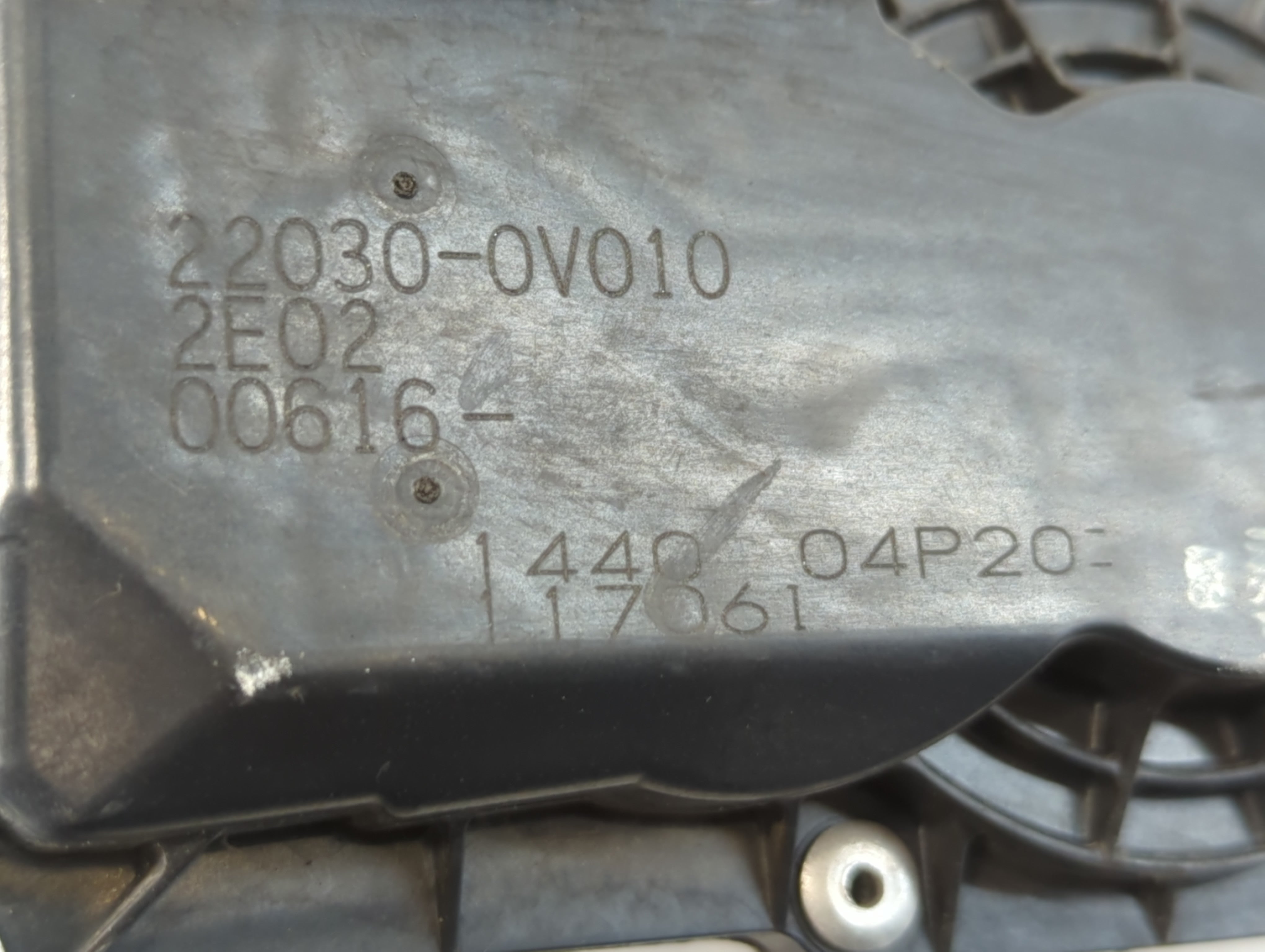 2010-2017 Toyota Camry Throttle Body P/N:22030-0V010 Fits Fits 2009 2010 2011 2012 2013 2014 2015 2016 2017 2018 2019 OEM Used Auto Parts - Oemusedautoparts1.com