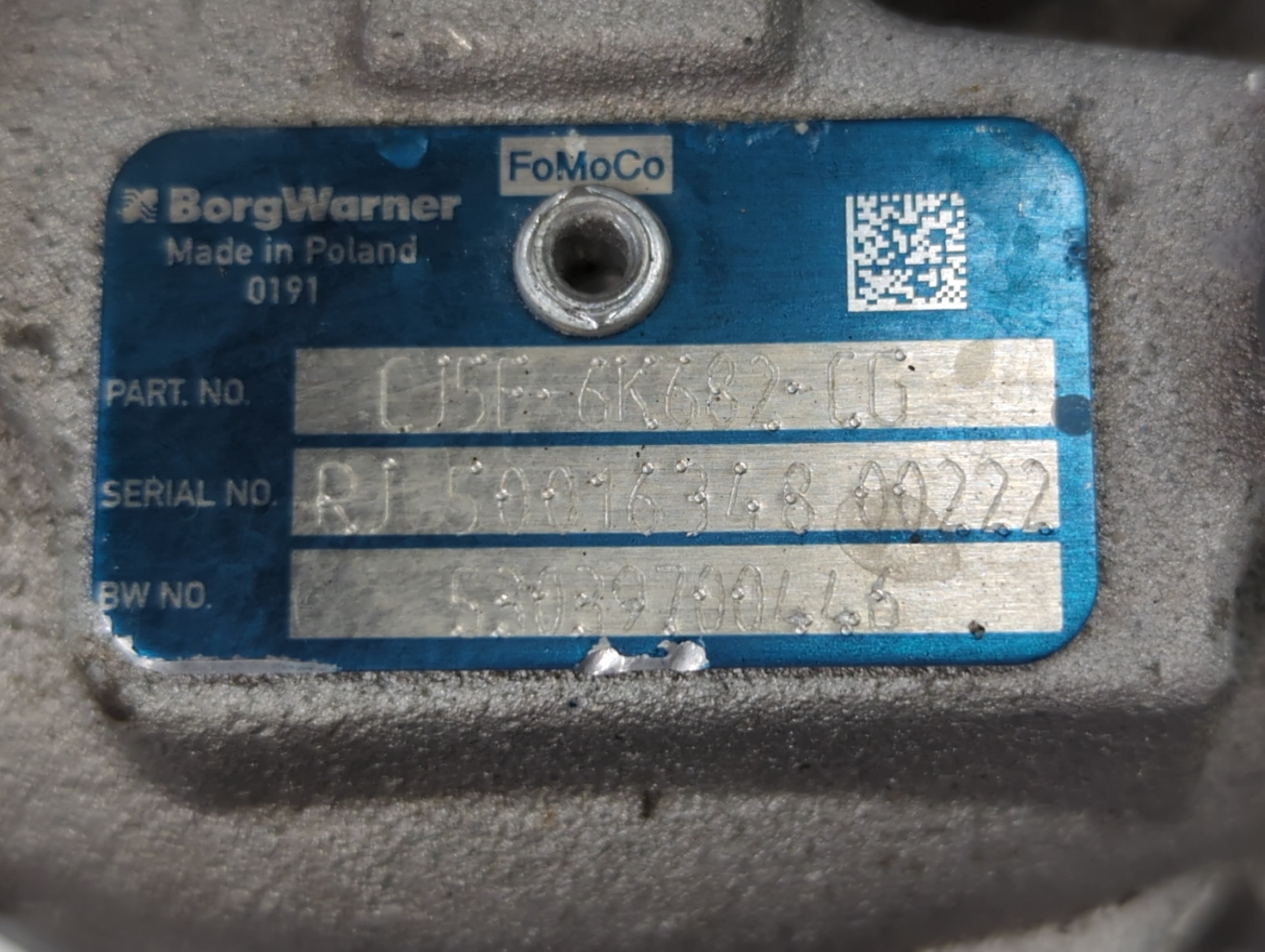 2013 Ford Escape Turbocharger Turbo Charger Super Charger Supercharger - Oemusedautoparts1.com