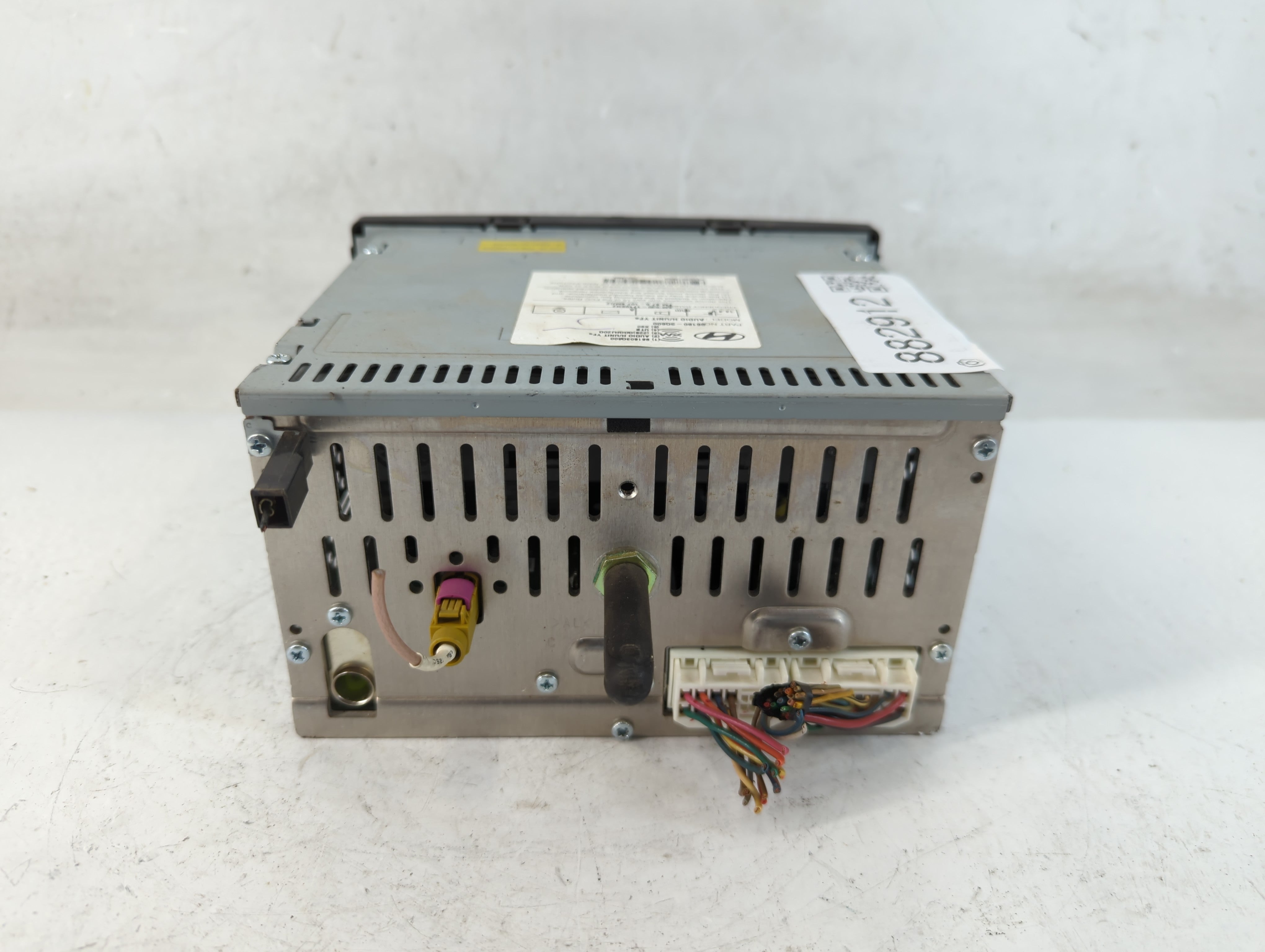 2012-2015 Hyundai Sonata Radio AM FM Cd Player Receiver Replacement P/N:96180-3Q6004X Fits Fits 2012 2013 2014 2015 OEM Used Auto Parts - Oemusedautoparts1.com