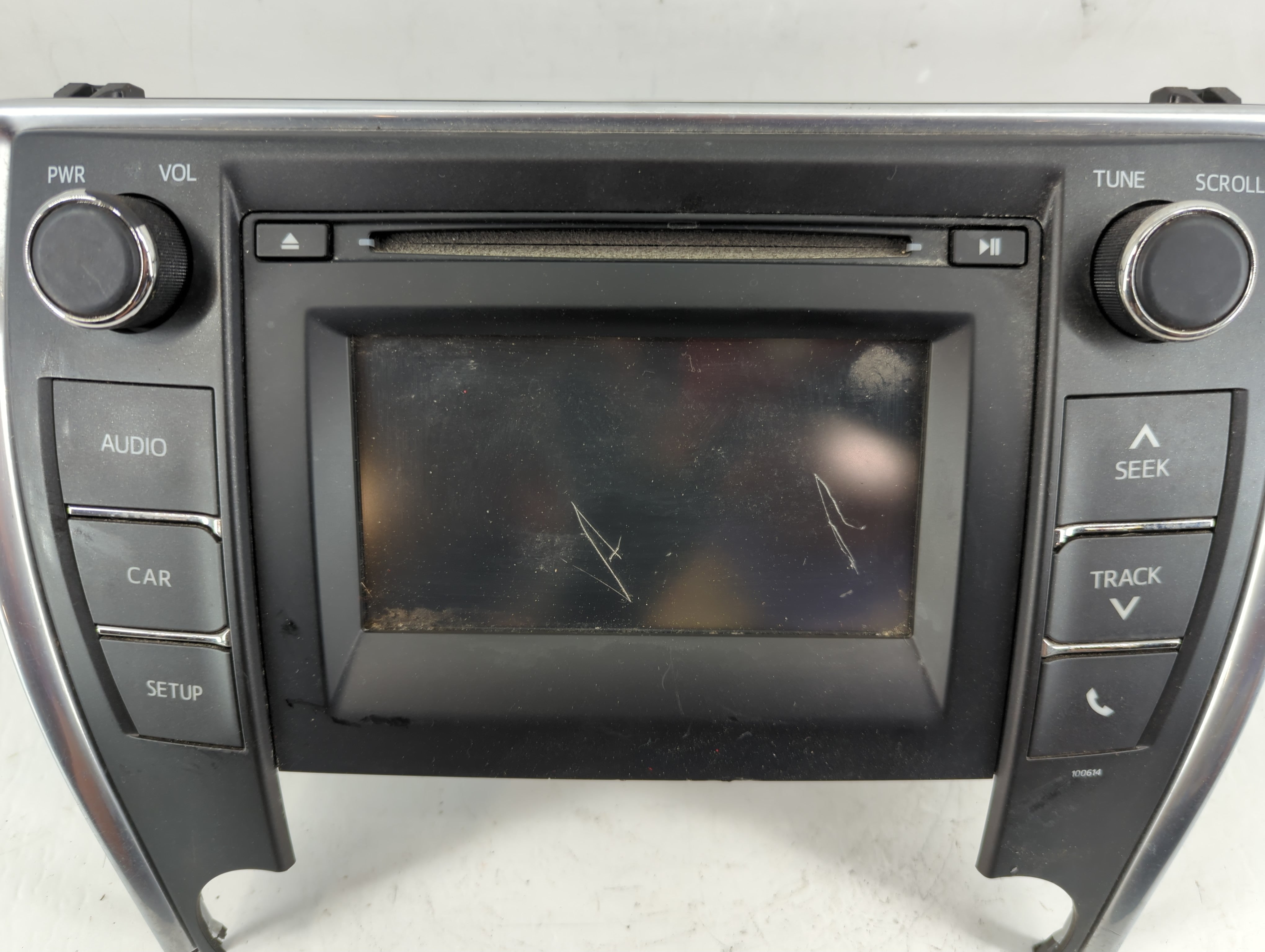 2016-2017 Toyota Camry Radio AM FM Cd Player Receiver Replacement P/N:86140-0660 Fits Fits 2016 2017 OEM Used Auto Parts - Oemusedautoparts1.com