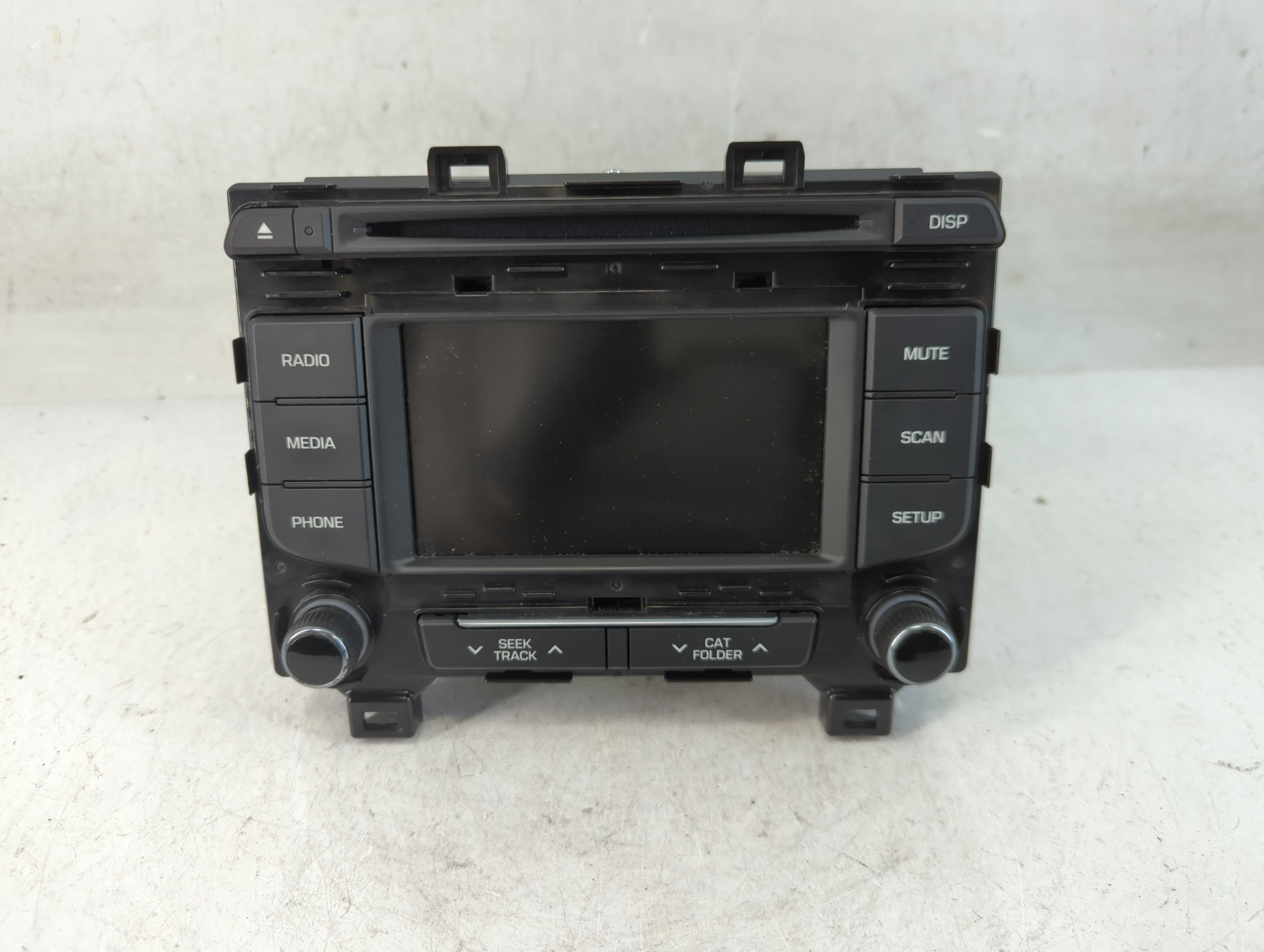 2015-2017 Hyundai Sonata Radio AM FM Cd Player Receiver Replacement P/N:96180-C20004X Fits Fits 2015 2016 2017 OEM Used Auto Parts - Oemusedautoparts1.com