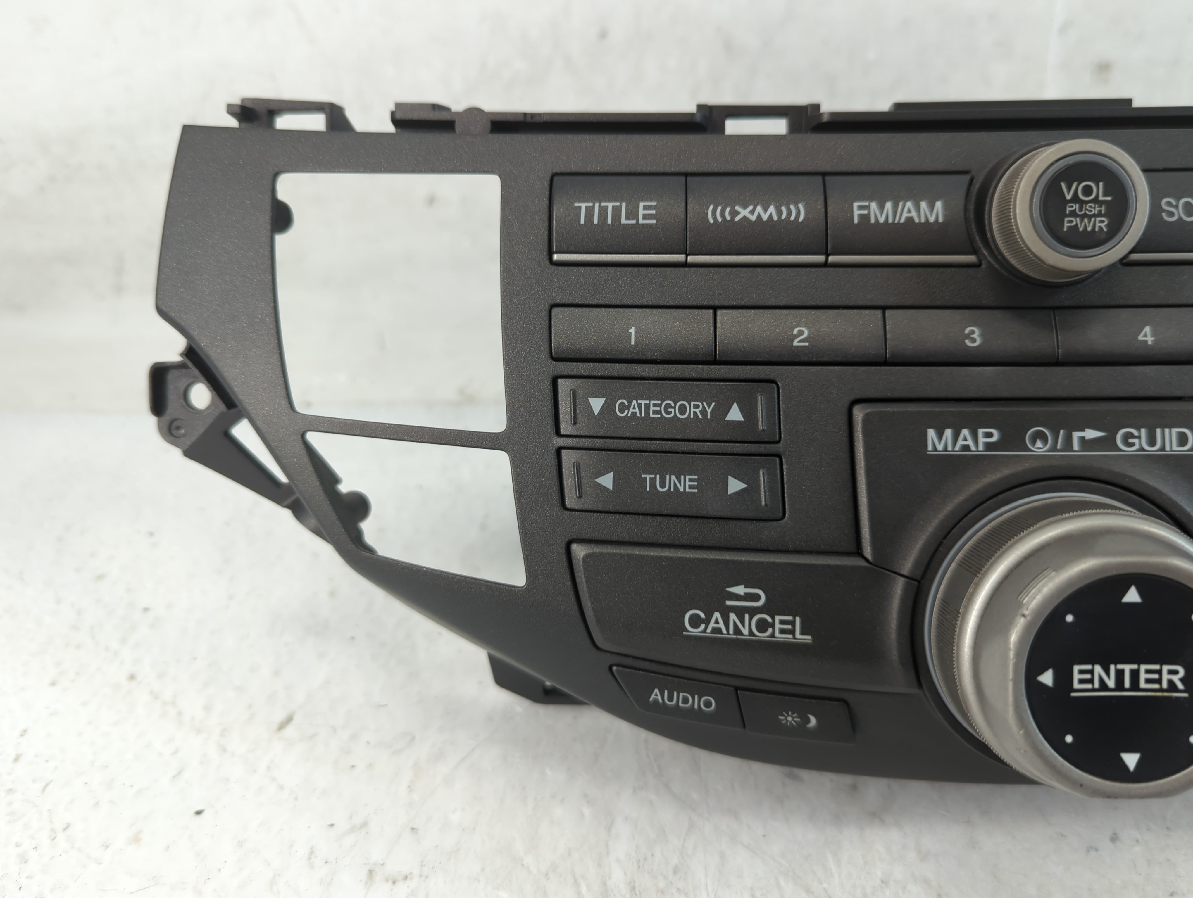2012 Honda Crosstour Radio AM FM Cd Player Receiver Replacement P/N:39100-TP6-A212-M1 Fits OEM Used Auto Parts - Oemusedautoparts1.com