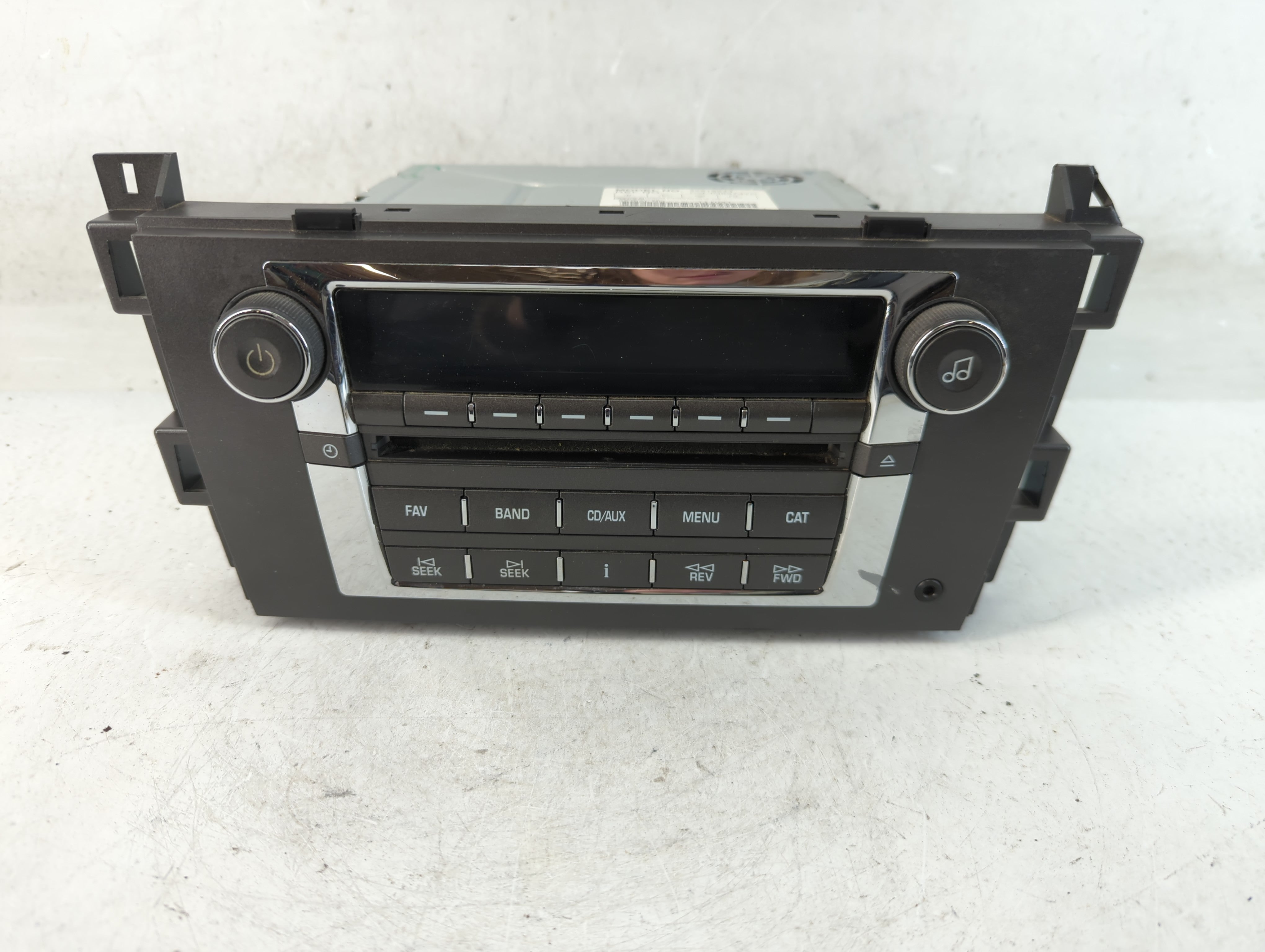 2007-2009 Cadillac Dts Radio AM FM Cd Player Receiver Replacement P/N:25818943 Fits Fits 2007 2008 2009 OEM Used Auto Parts - Oemusedautoparts1.com