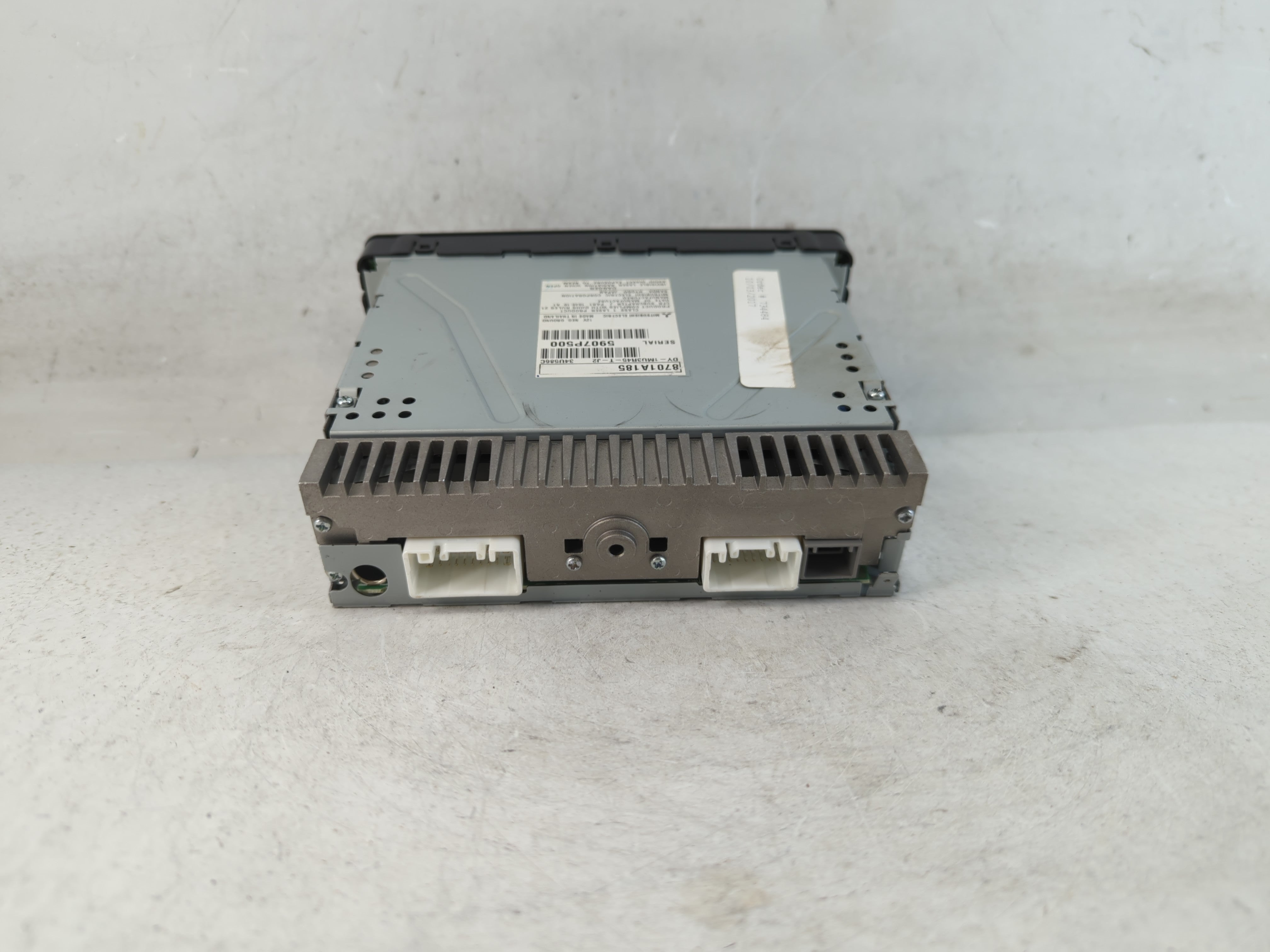 2016 Mitsubishi Lancer Radio AM FM Cd Player Receiver Replacement P/N:8701A185 Fits OEM Used Auto Parts - Oemusedautoparts1.com