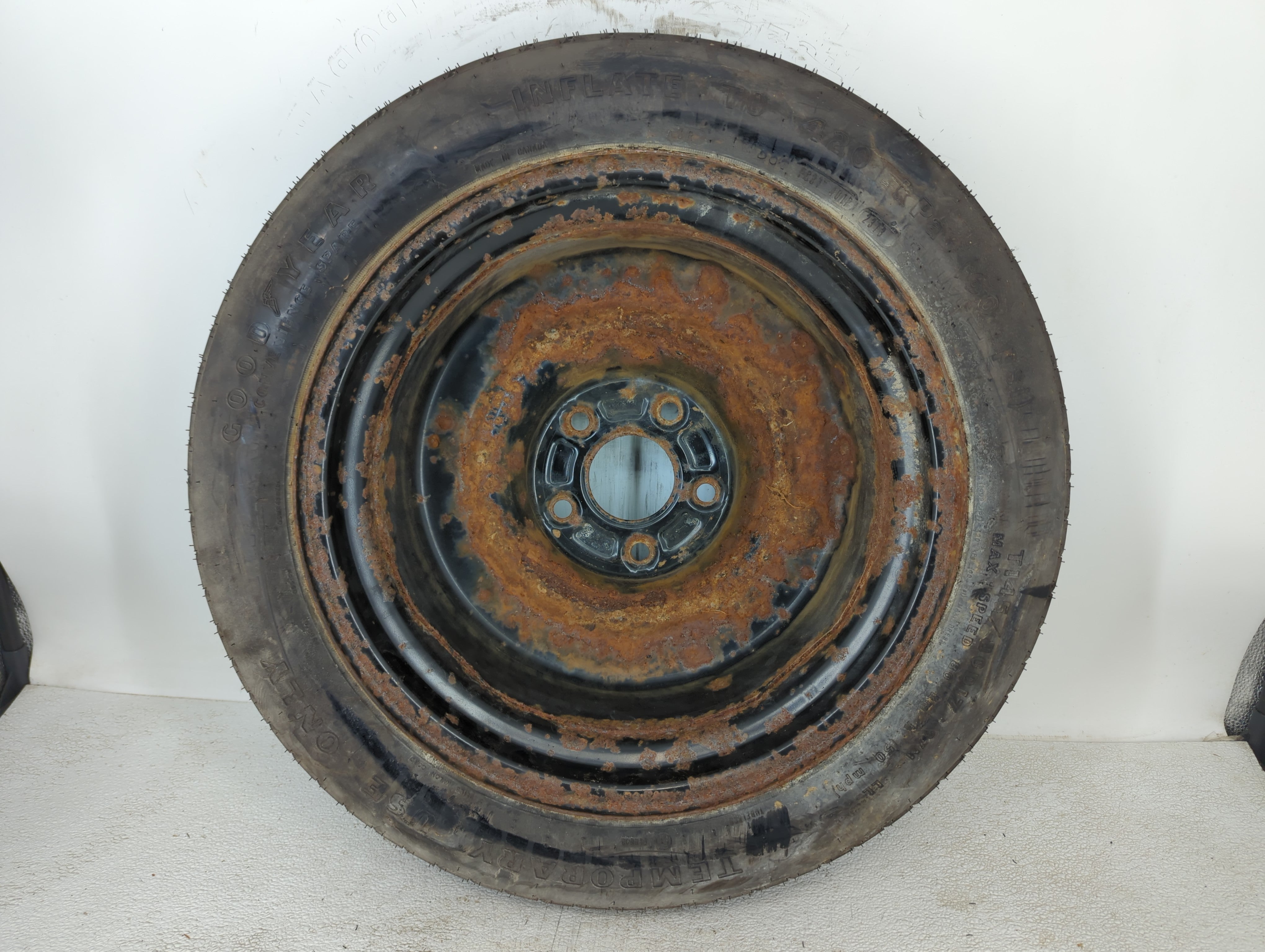 2011-2017 Buick Regal Spare Donut Tire Wheel Rim Oem - Oemusedautoparts1.com