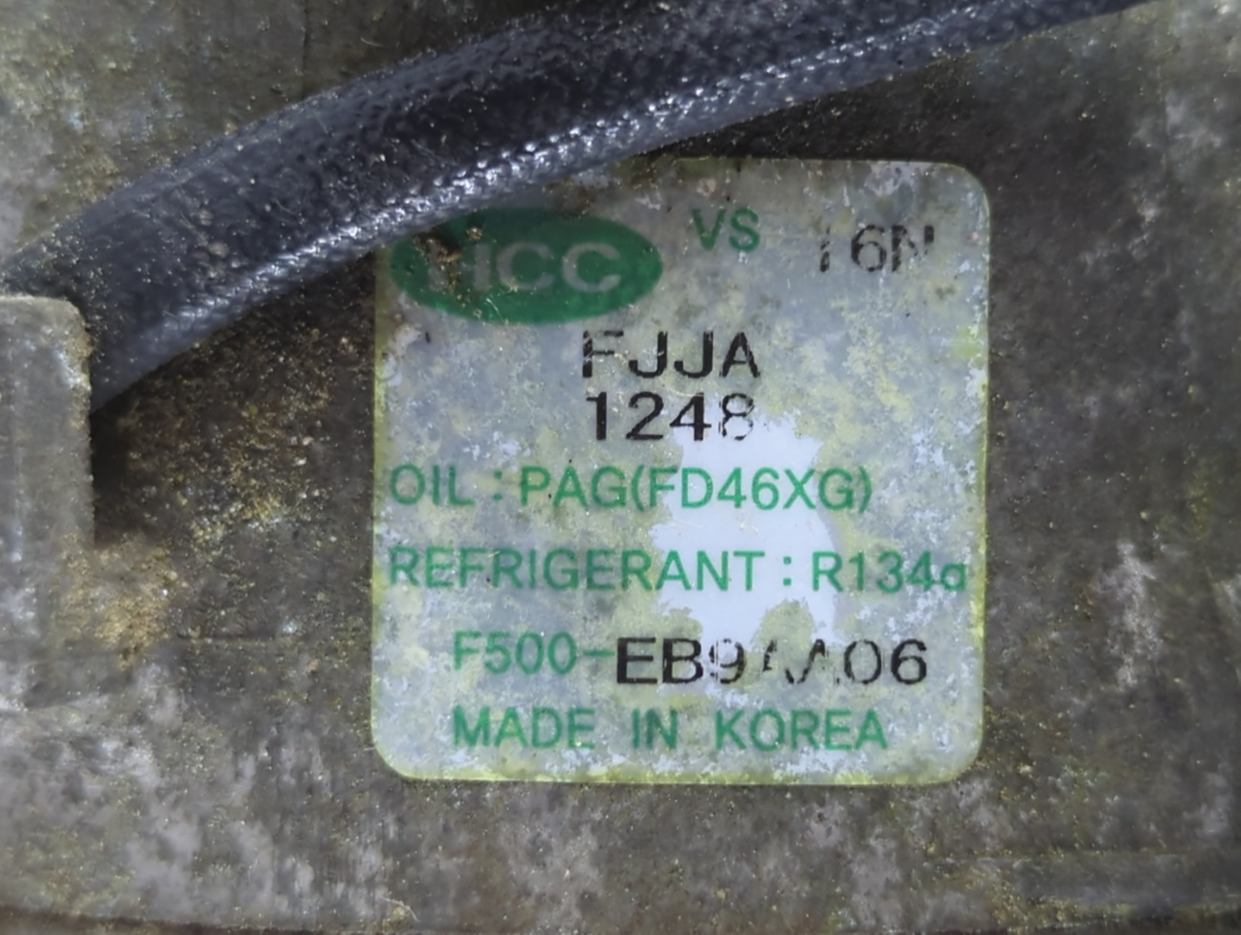 2011-2012 Hyundai Sonata Air Conditioning A/c Ac Compressor Oem - Oemusedautoparts1.com