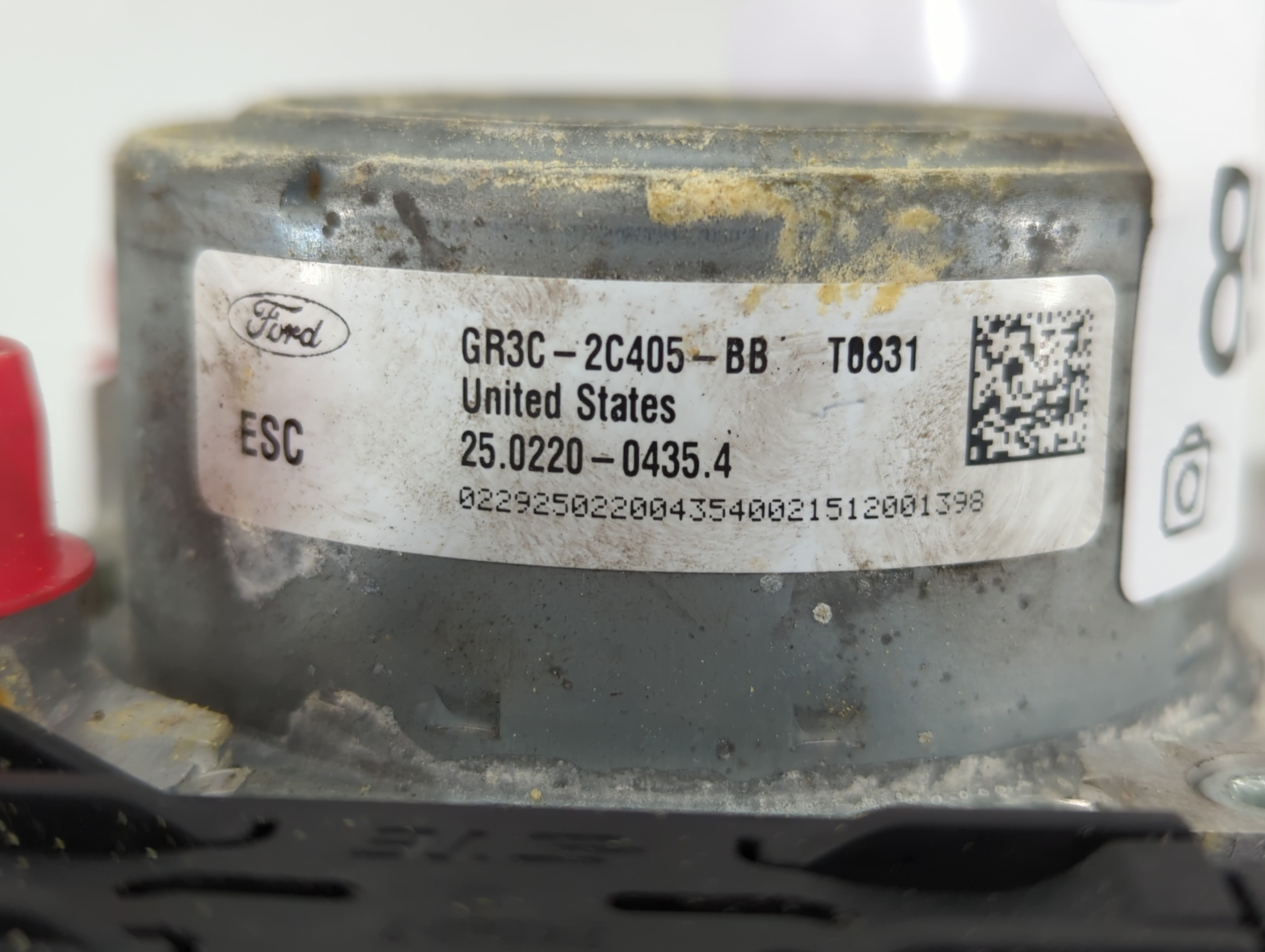 2015 Ford Mustang ABS Pump Control Module Replacement P/N:GR3C-2C405-BB Fits OEM Used Auto Parts - Oemusedautoparts1.com