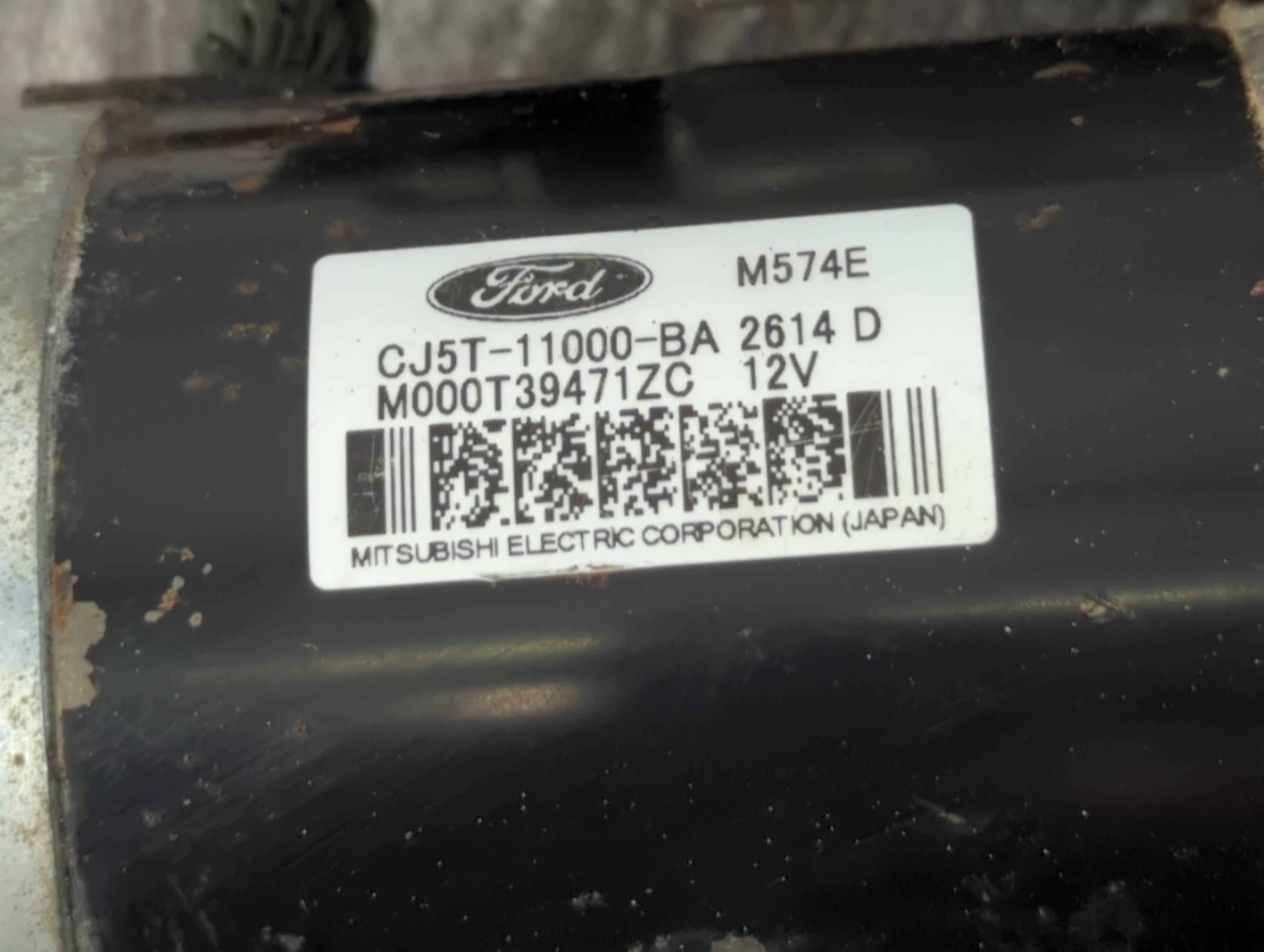 2013-2016 Ford Escape Car Starter Motor Solenoid OEM P/N:CJ5T-11000-BA Fits Fits 2013 2014 2015 2016 OEM Used Auto Parts - Oemusedautoparts1.com