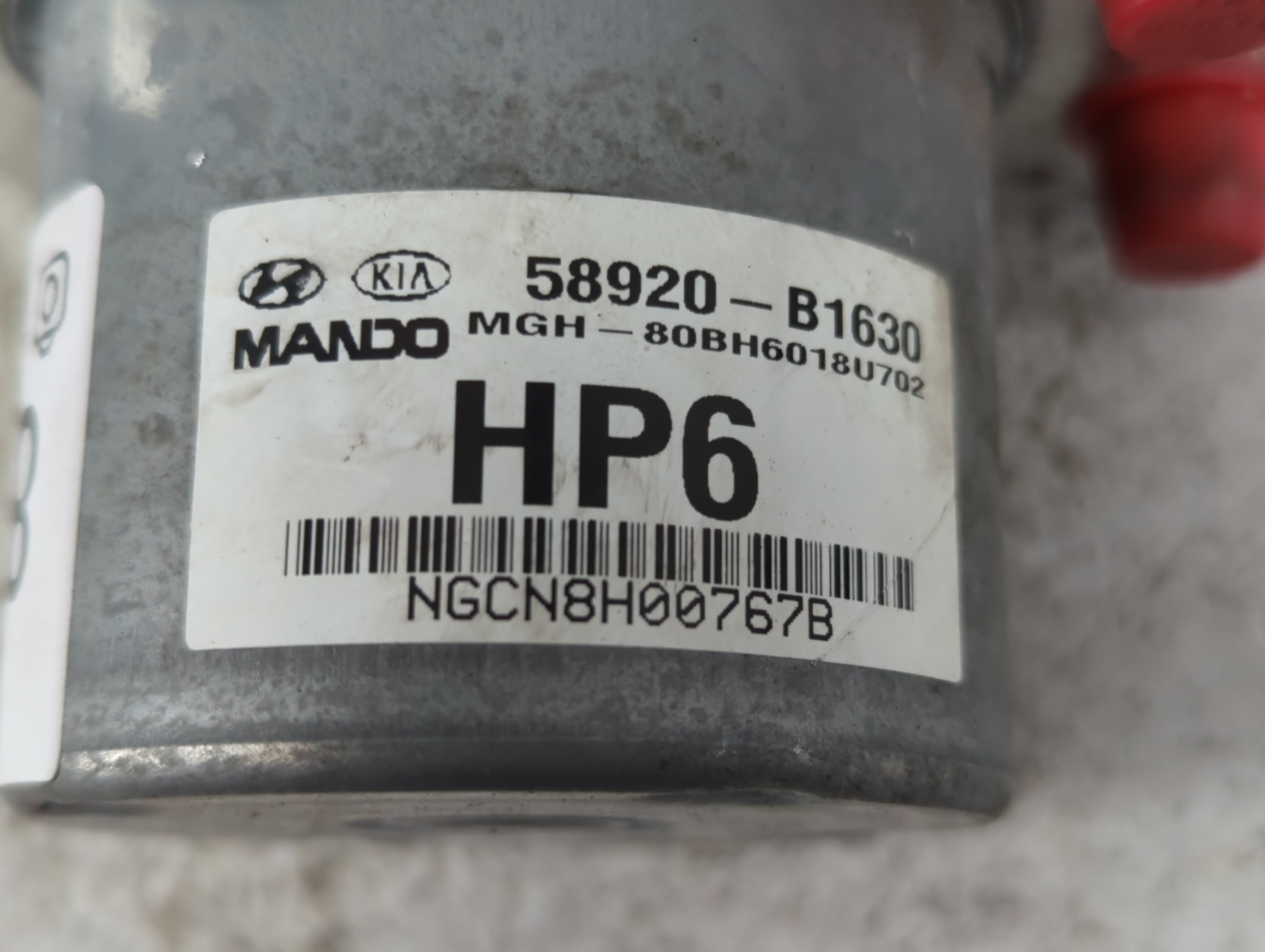 2018-2020 Genesis G80 ABS Pump Control Module Replacement P/N:58920-B1630 Fits Fits 2018 2019 2020 OEM Used Auto Parts - Oemusedautoparts1.com