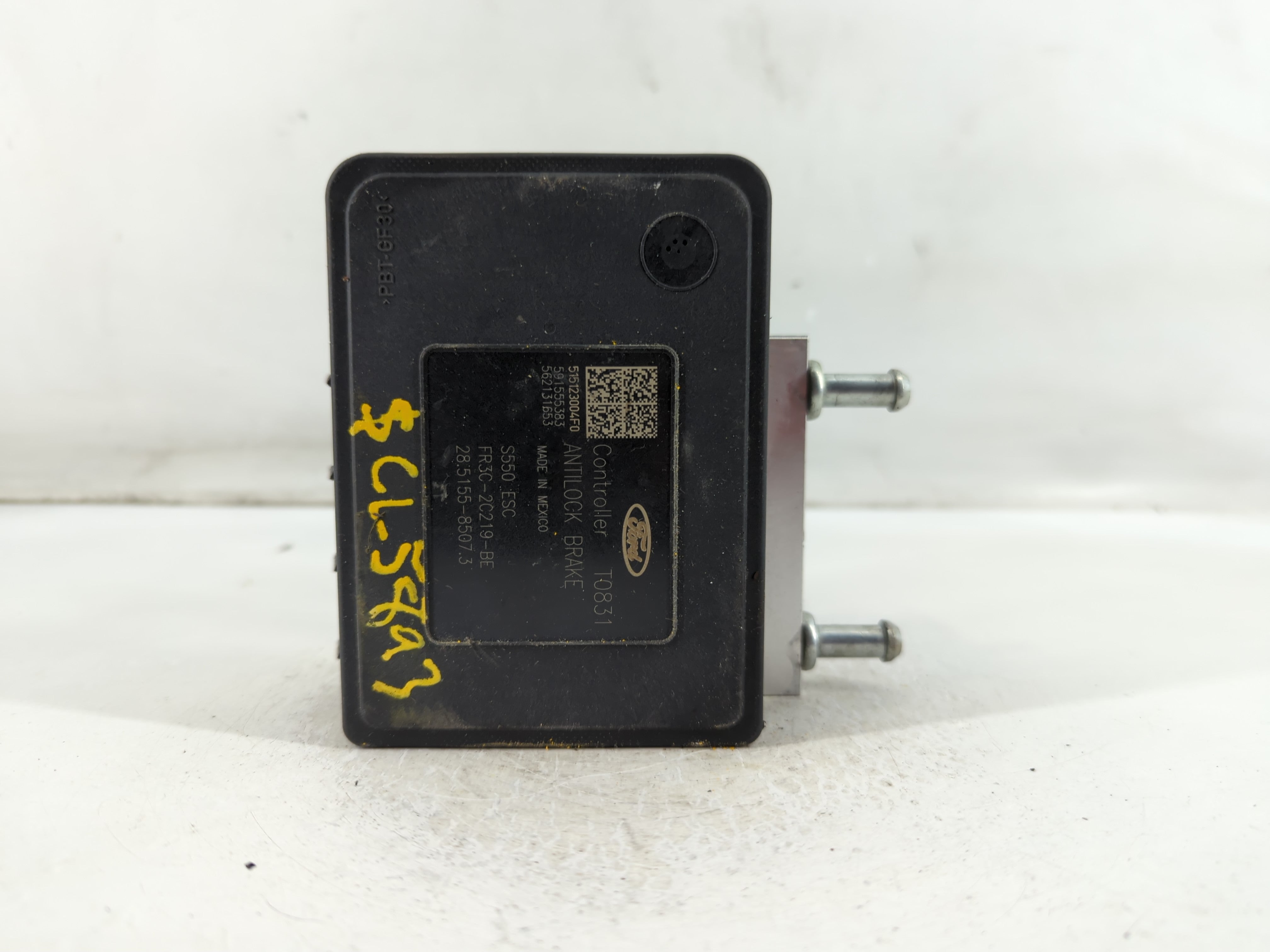 2015 Ford Mustang ABS Pump Control Module Replacement P/N:FR3C-2C405-BE Fits OEM Used Auto Parts - Oemusedautoparts1.com