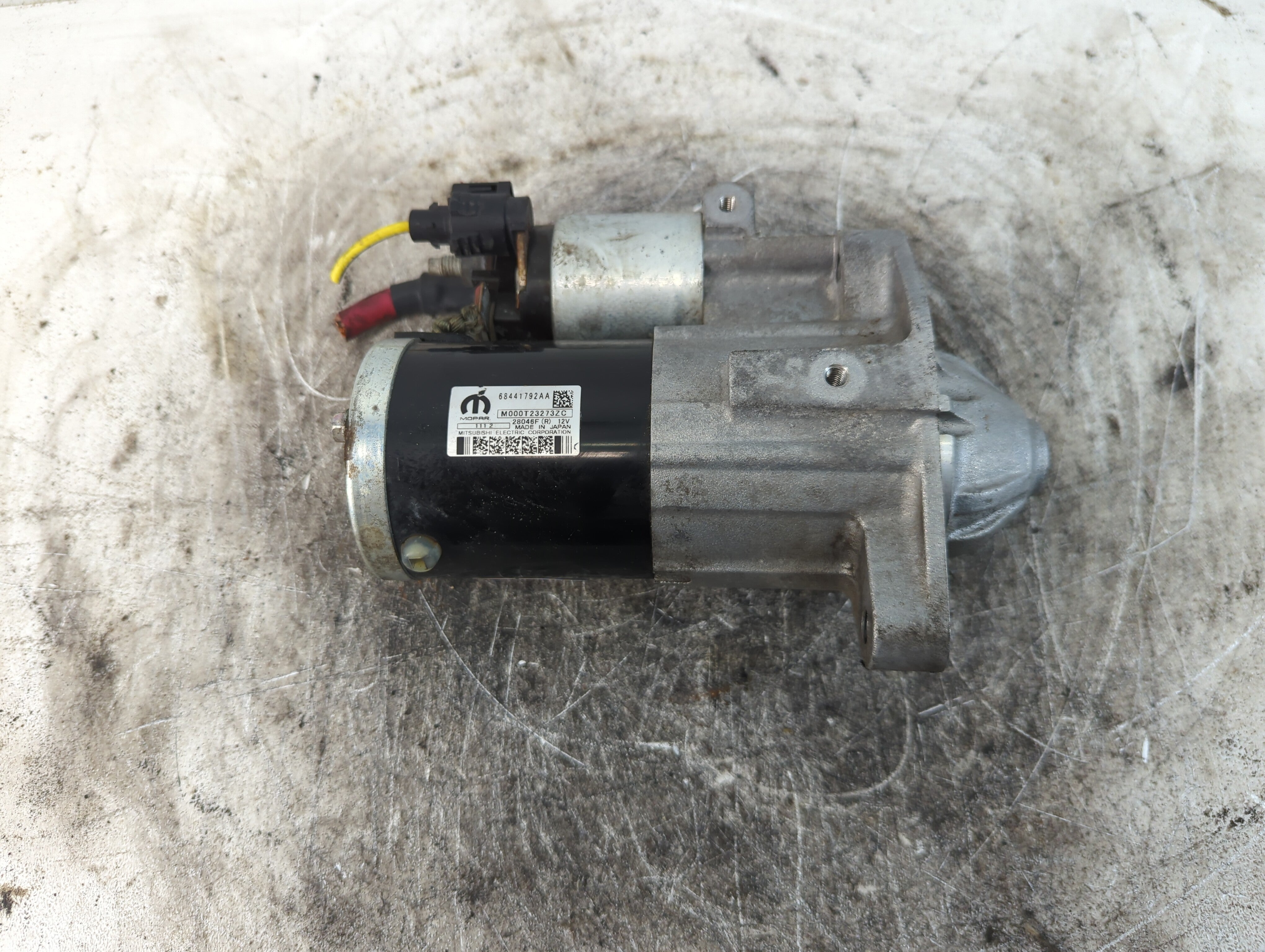 2022 Dodge Ram 1500 Car Starter Motor Solenoid OEM P/N:68441792AA Fits Fits 2020 2021 OEM Used Auto Parts - Oemusedautoparts1.com
