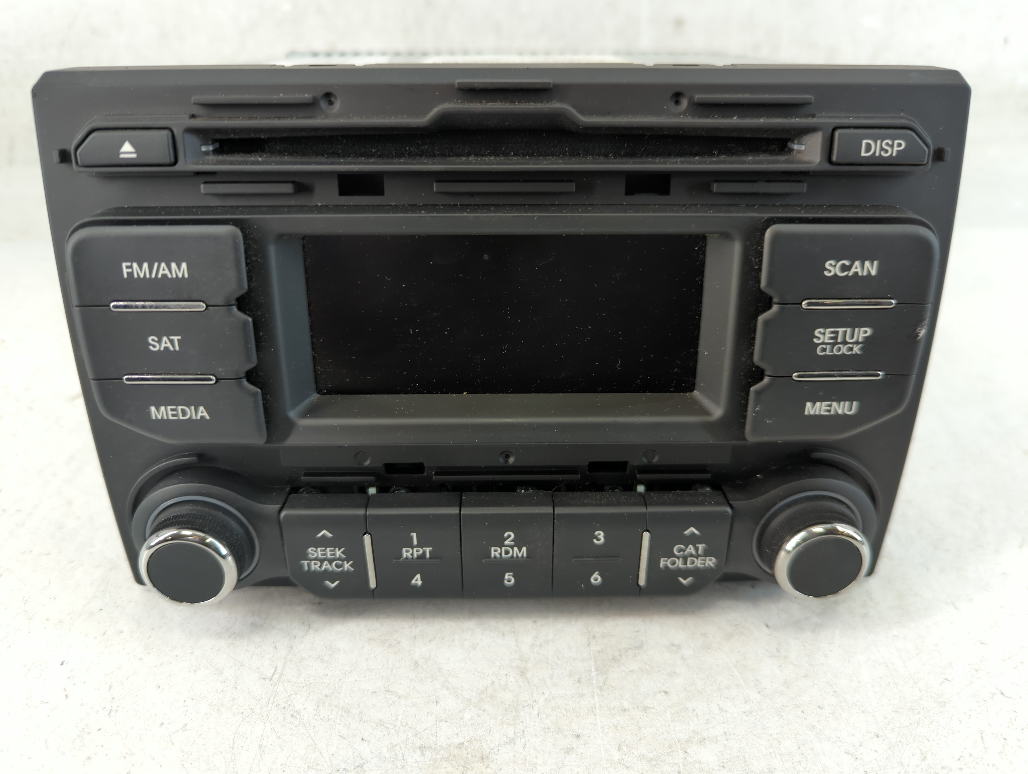 2012-2015 Kia Rio Radio AM FM Cd Player Receiver Replacement P/N:96170-1W900CA Fits Fits 2012 2013 2014 2015 OEM Used Auto Parts - Oemusedautoparts1.com