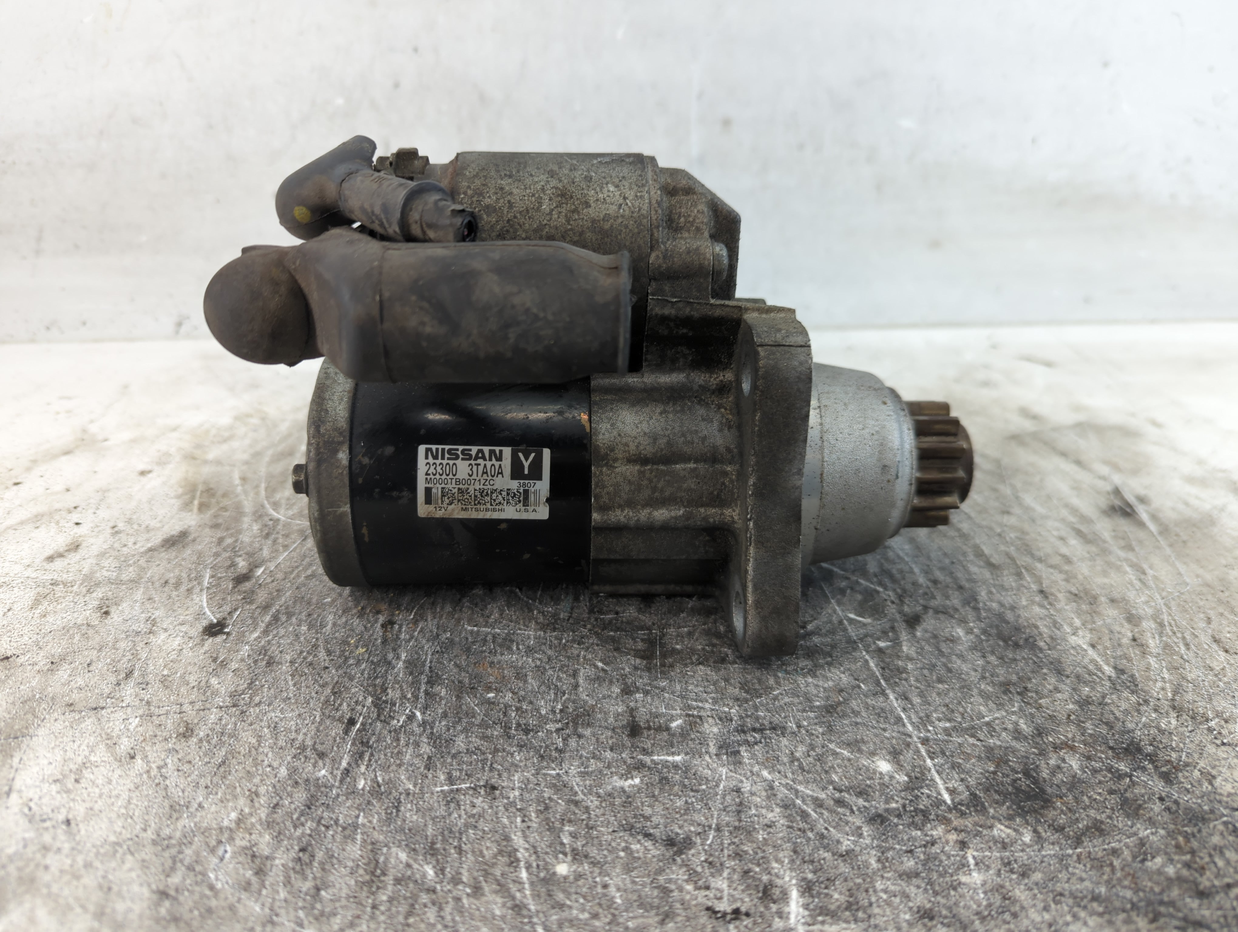 2013-2018 Nissan Altima Car Starter Motor Solenoid OEM P/N:23300 3TA0A Fits Fits 2013 2014 2015 2016 2017 2018 OEM Used Auto Parts - Oemusedautoparts1.com