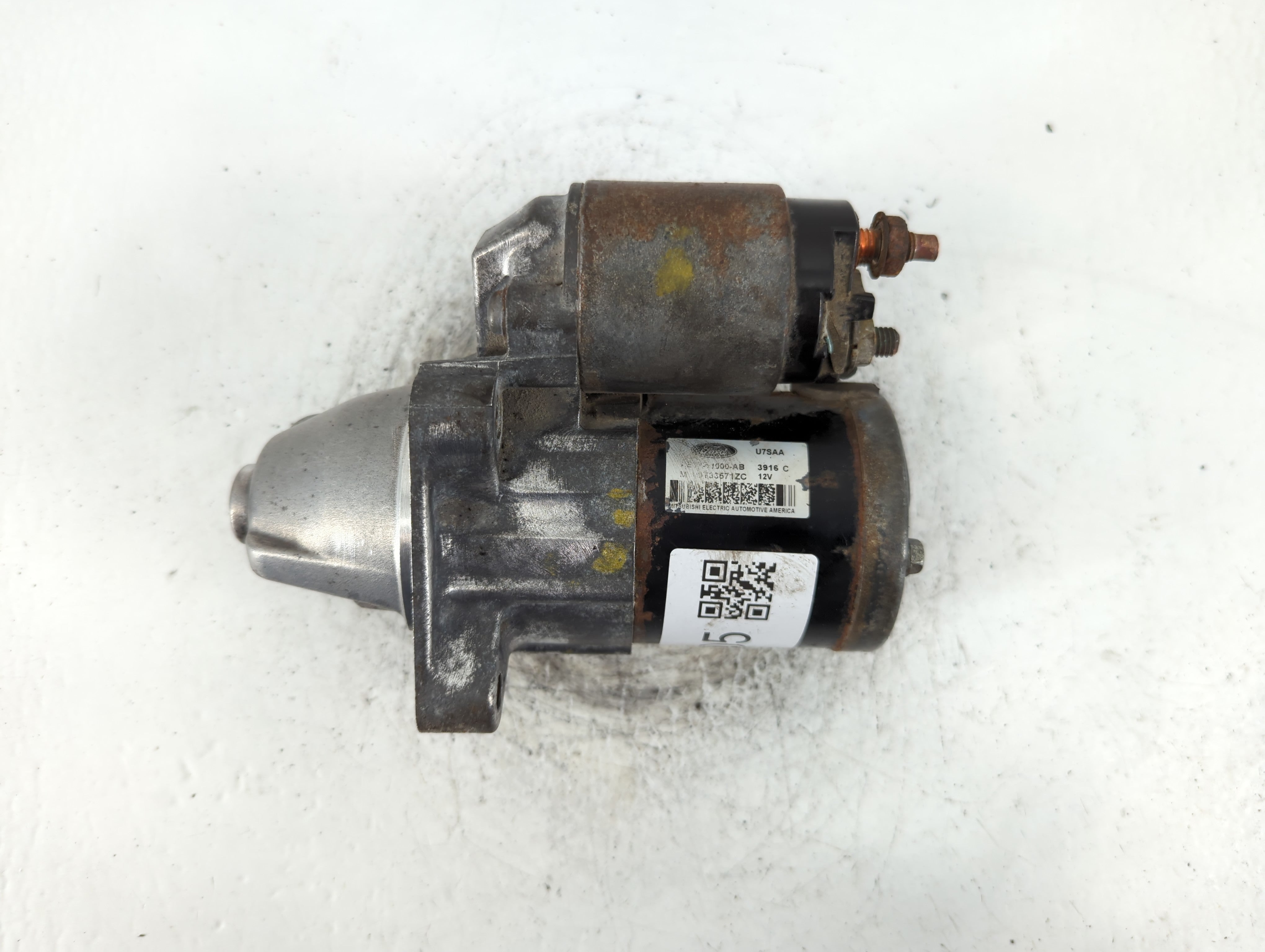 2011-2019 Ford Fiesta Car Starter Motor Solenoid OEM P/N:AE5T-11000-AB Fits Fits 2011 2012 2013 2014 2015 2016 2017 2018 2019 OEM Used Auto Parts - Oemusedautoparts1.com