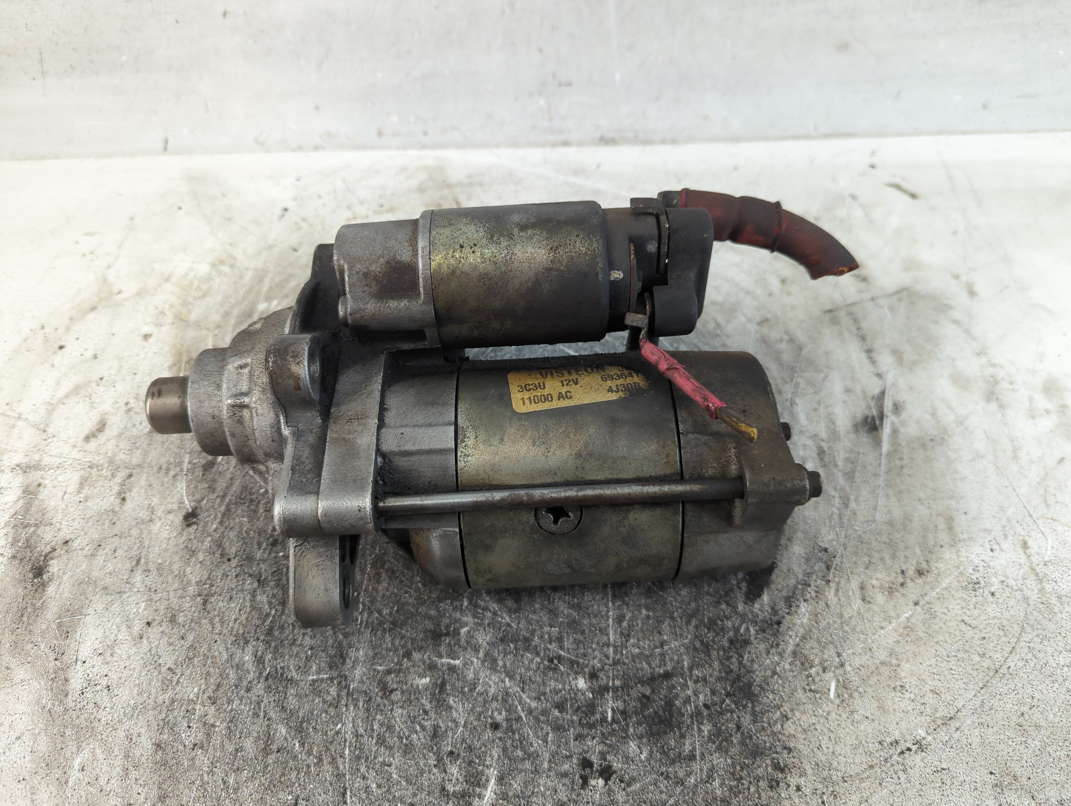 2003-2007 Ford F-350 Super Duty Car Starter Motor Solenoid OEM P/N:3C3U 11000 AC Fits Fits 2003 2004 2005 2006 2007 2008 2009 2010 OEM Used Auto Parts - Oemusedautoparts1.com
