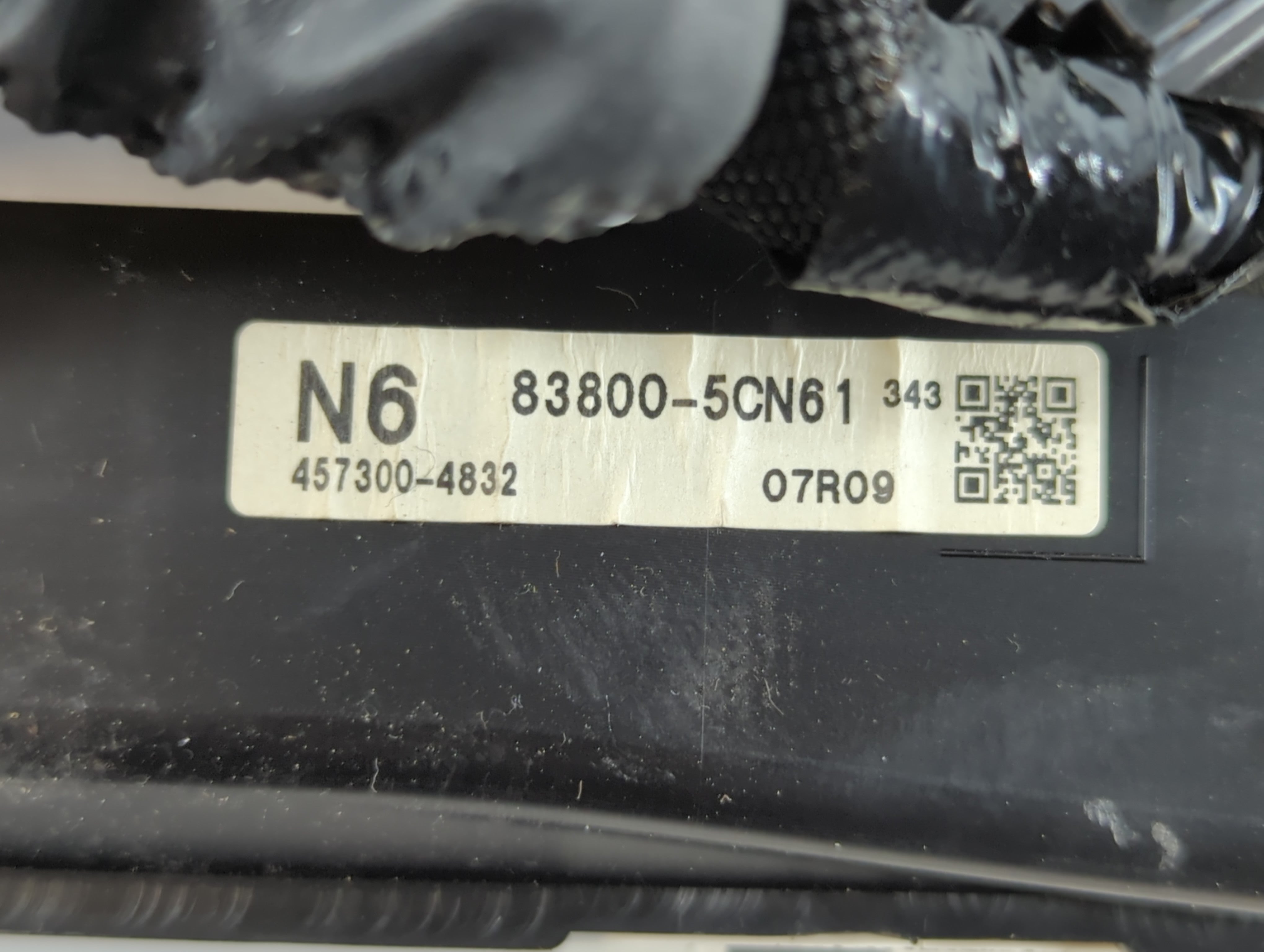 2014 Toyota Prius C Instrument Cluster Speedometer Gauges P/N:83800-5CN61 Fits OEM Used Auto Parts - Oemusedautoparts1.com