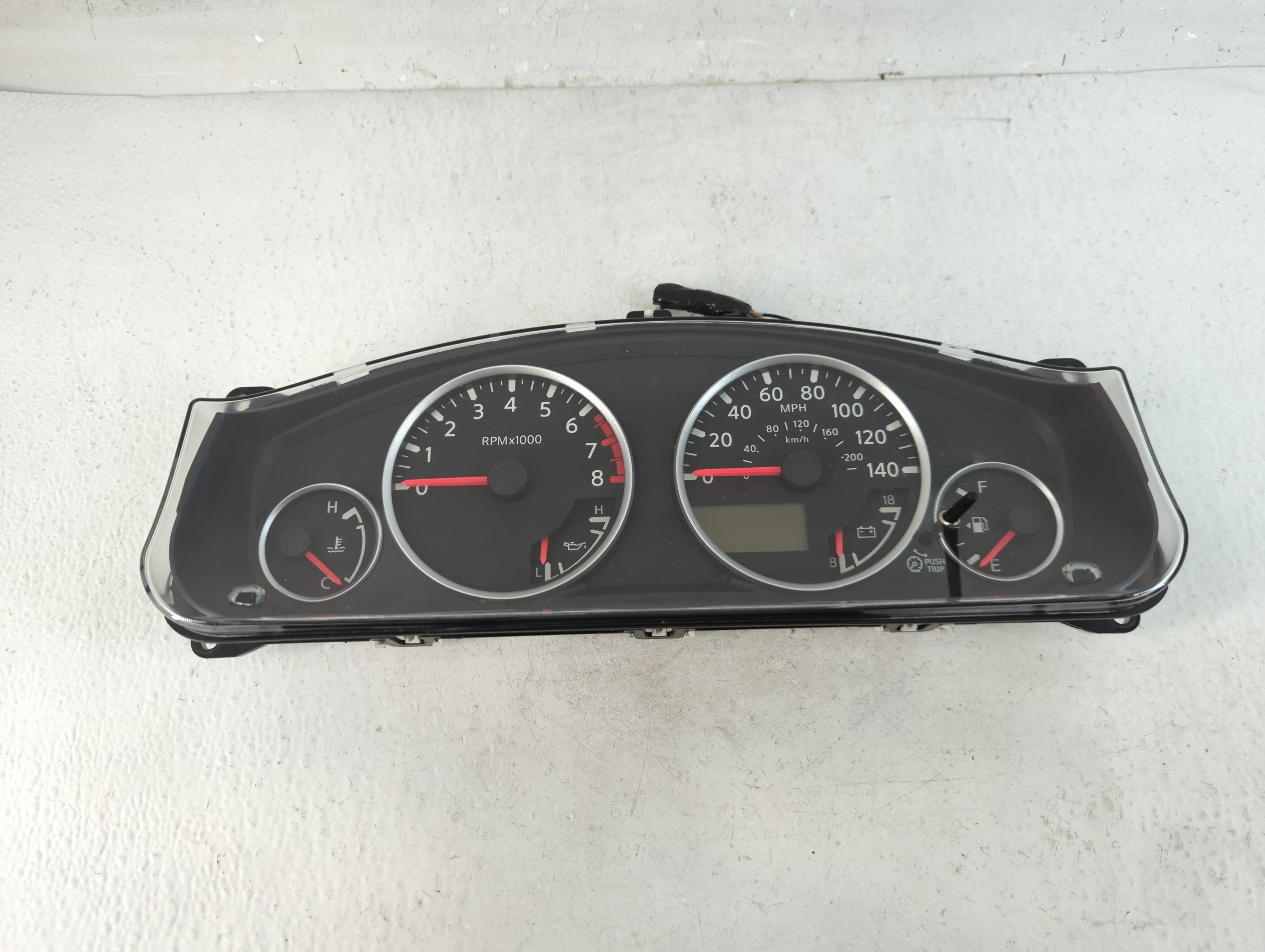 2006 Nissan Pathfinder Instrument Cluster Speedometer Gauges P/N:24810-EA66D Fits OEM Used Auto Parts - Oemusedautoparts1.com