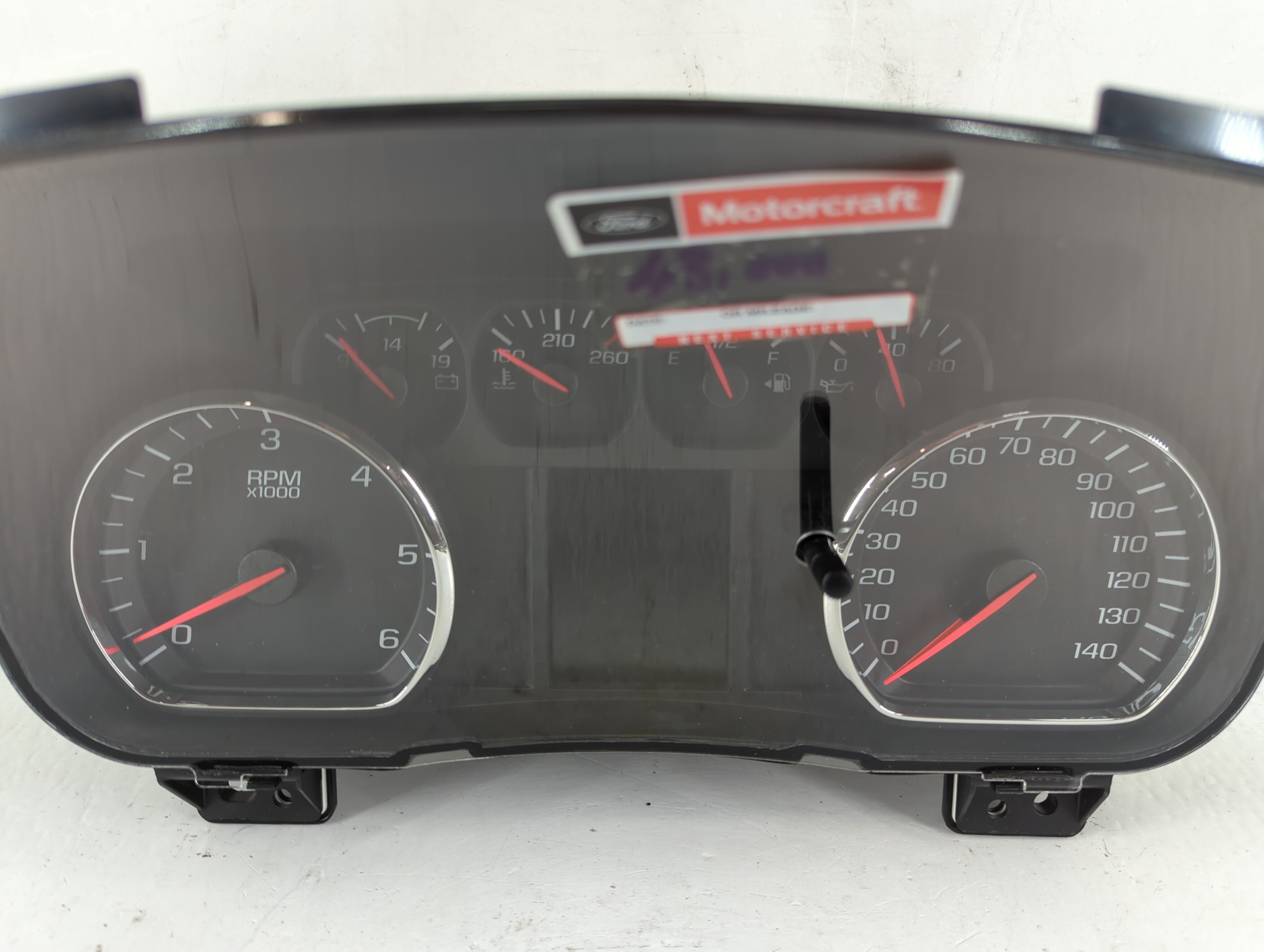 2016 Chevrolet Silverado 2500 Instrument Cluster Speedometer Gauges P/N:84063538 Fits OEM Used Auto Parts - Oemusedautoparts1.com