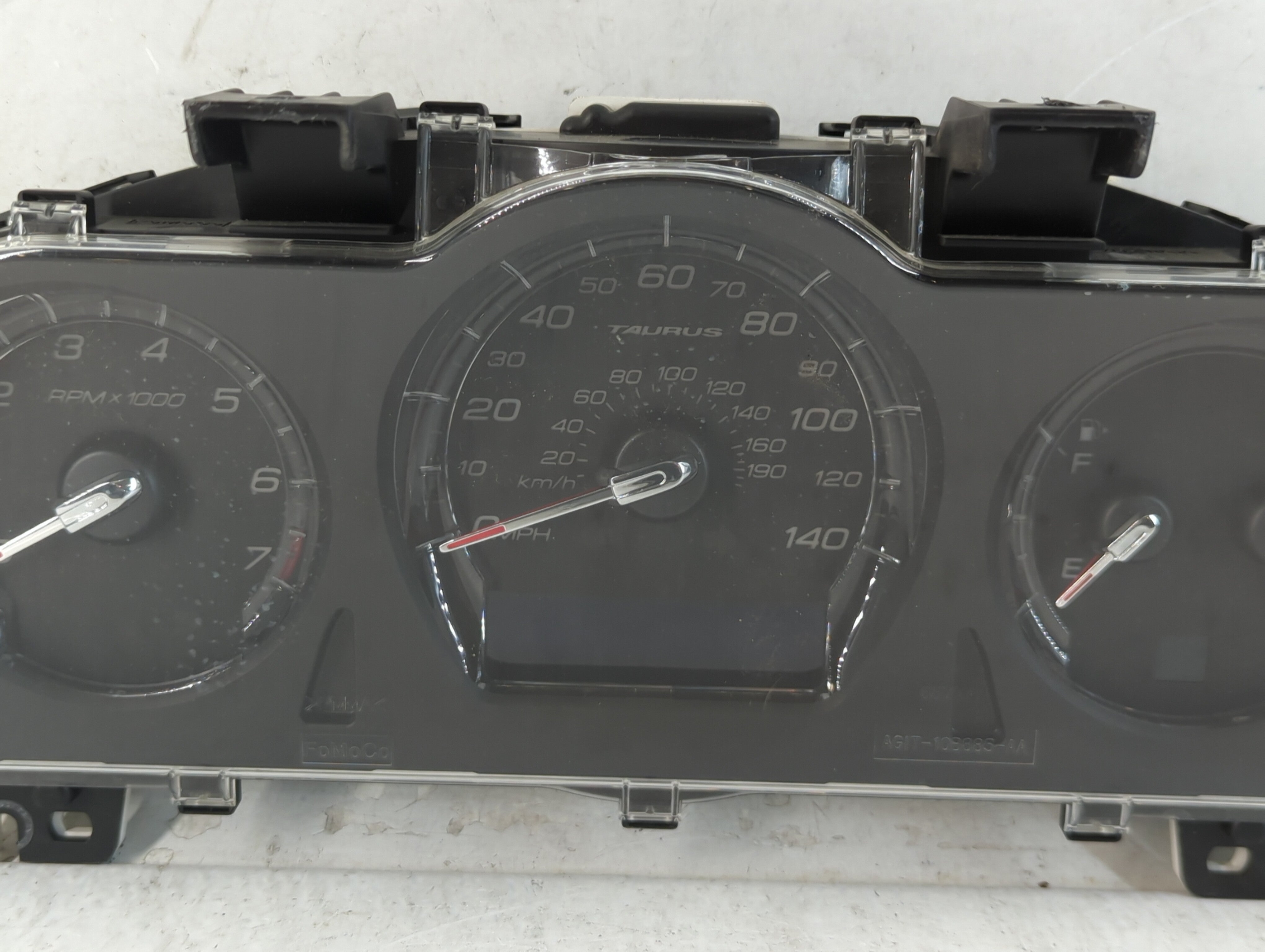 2011-2012 Ford Taurus Instrument Cluster Speedometer Gauges P/N:BG1T-10849-EF Fits Fits 2011 2012 OEM Used Auto Parts - Oemusedautoparts1.com