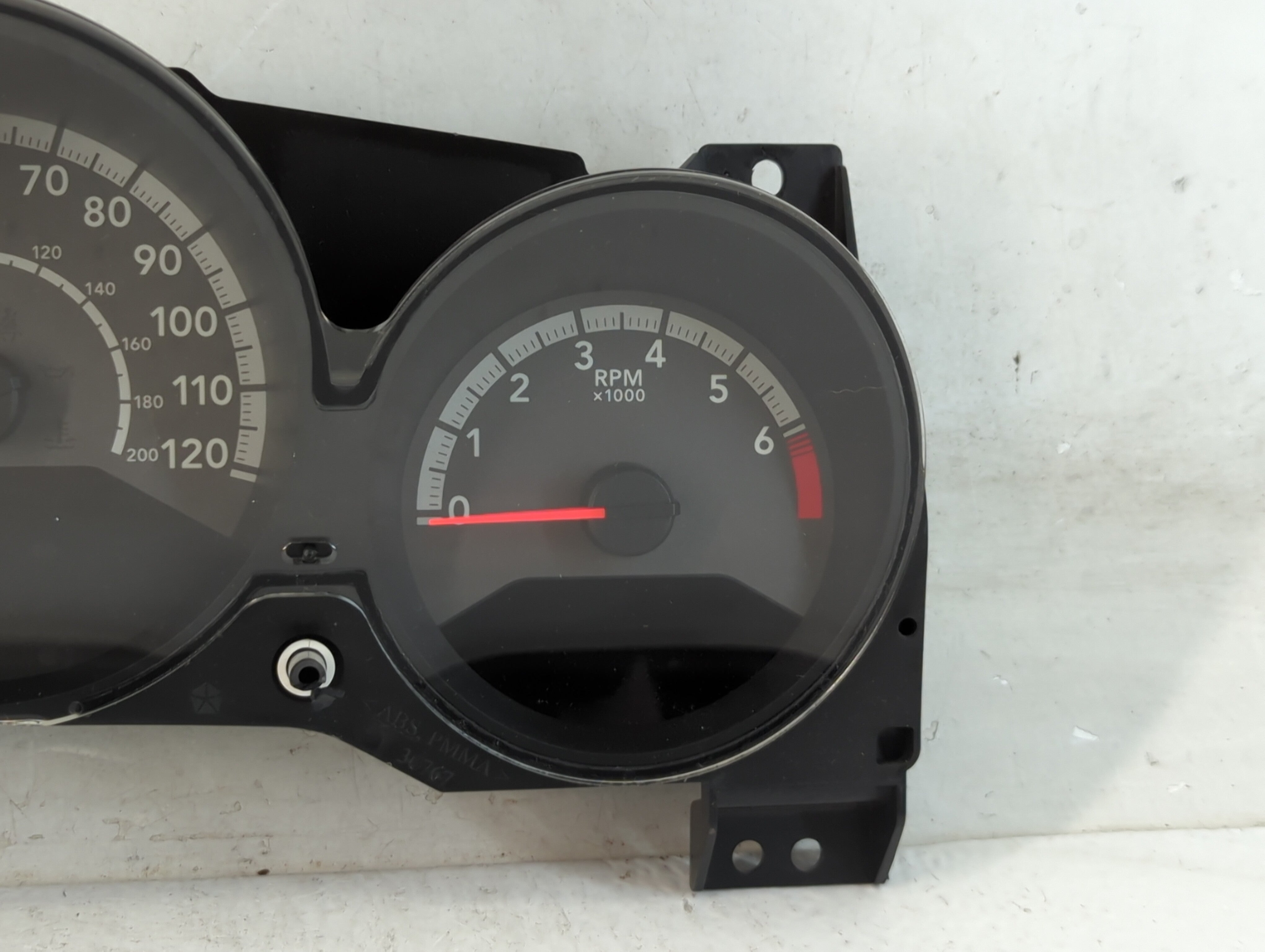 2010 Dodge Avenger Instrument Cluster Speedometer Gauges P/N:P05172731AD Fits OEM Used Auto Parts - Oemusedautoparts1.com