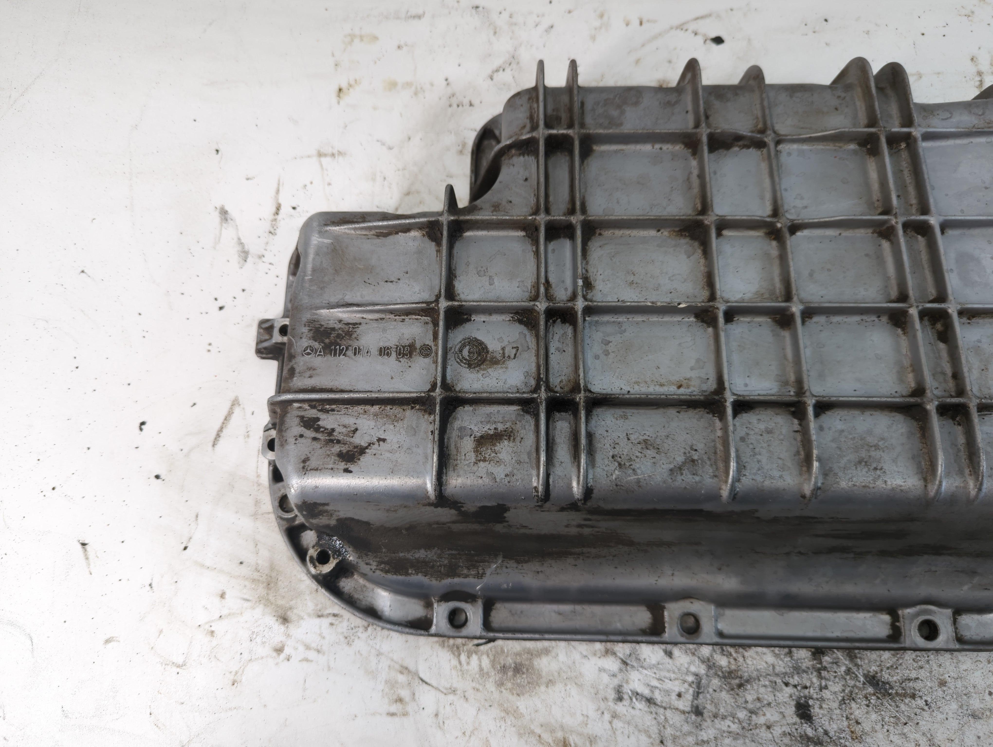 2000-2006 Nissan Sentra Engine Oil Pan P/N:A 112 014 06 03 Fits Fits 2000 2001 2002 2003 2004 2005 2006 OEM Used Auto Parts - Oemusedautoparts1.com