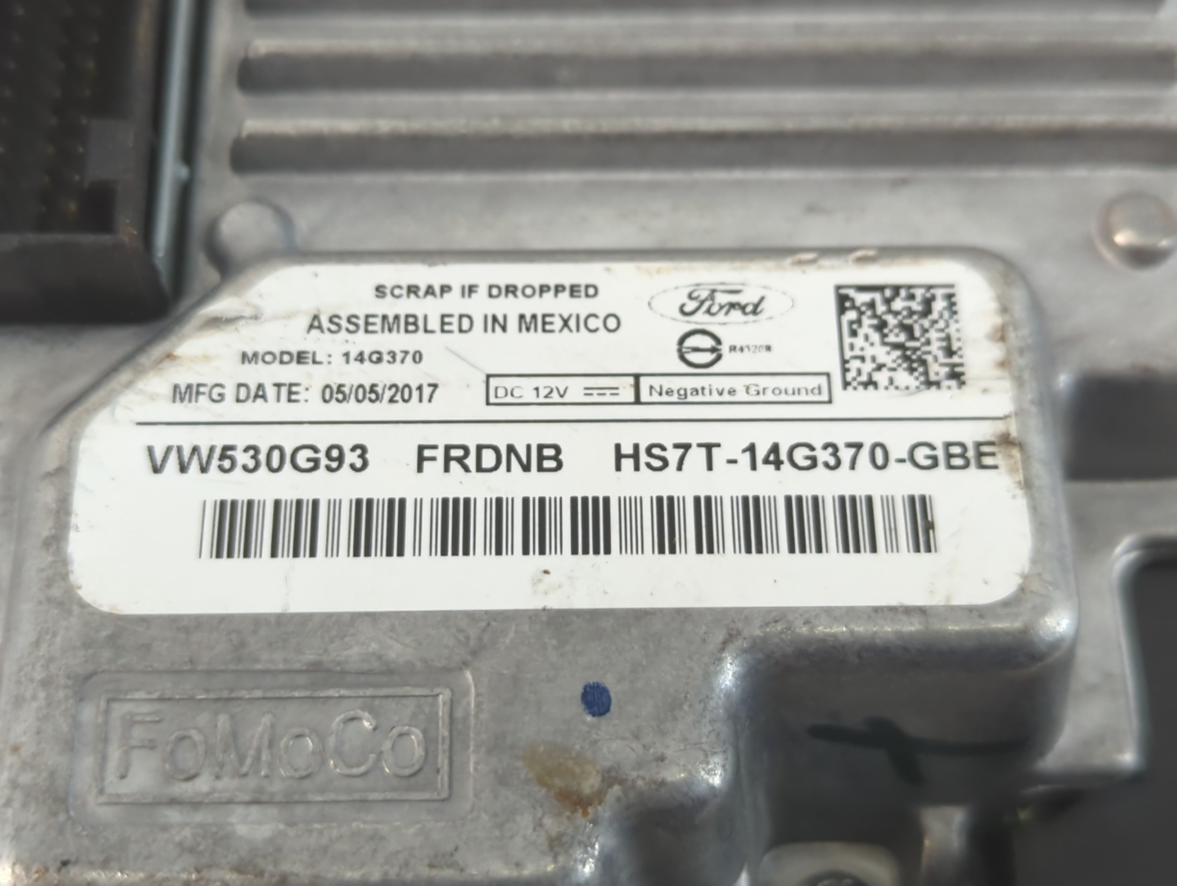 2017-2020 Ford Fusion Information Display Screen - Oemusedautoparts1.com