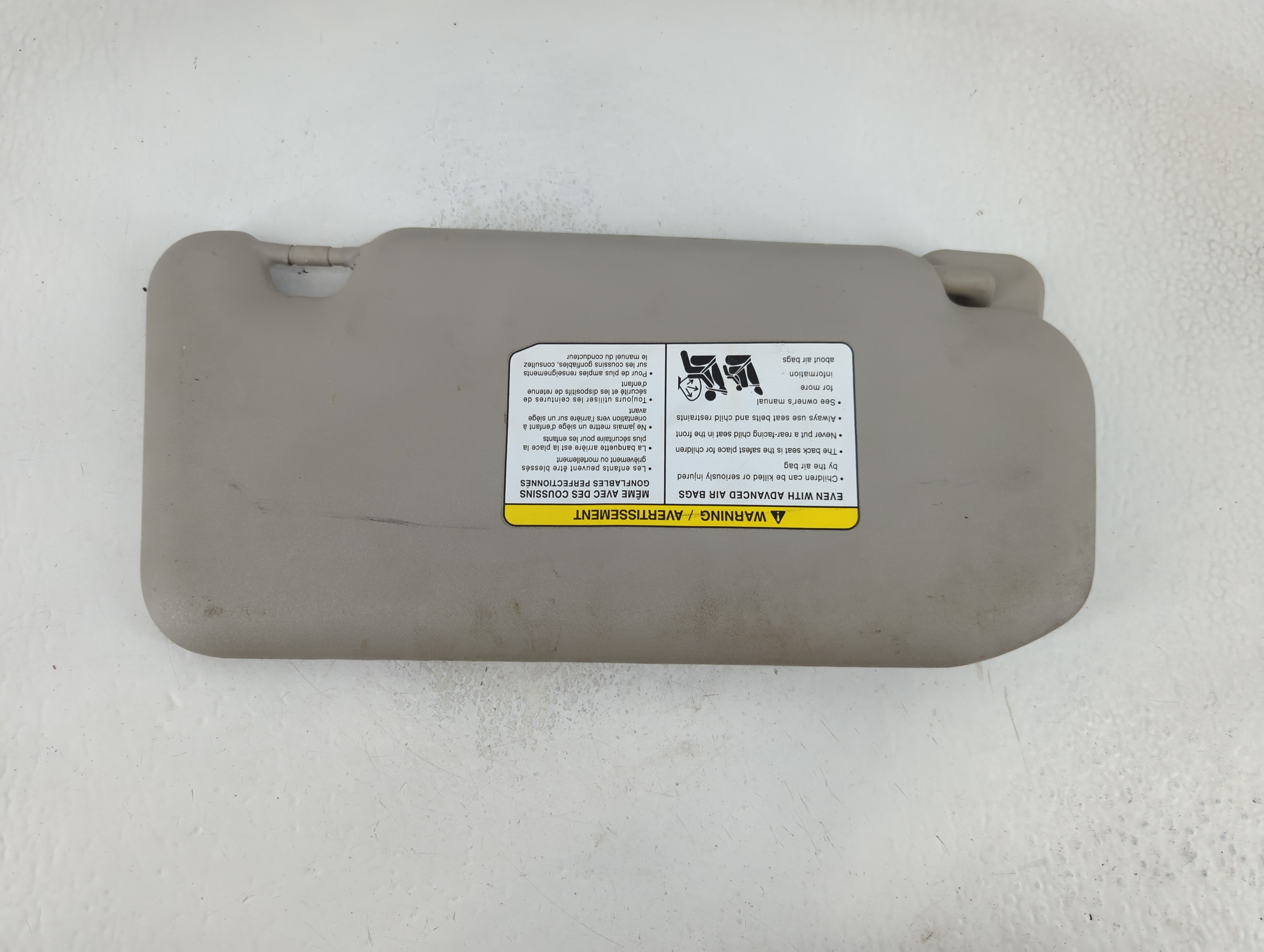 2020-2022 Nissan Sentra Sun Visor Shade Replacement Driver Left Mirror Fits Fits 2020 2021 2022 OEM Used Auto Parts - Oemusedautoparts1.com