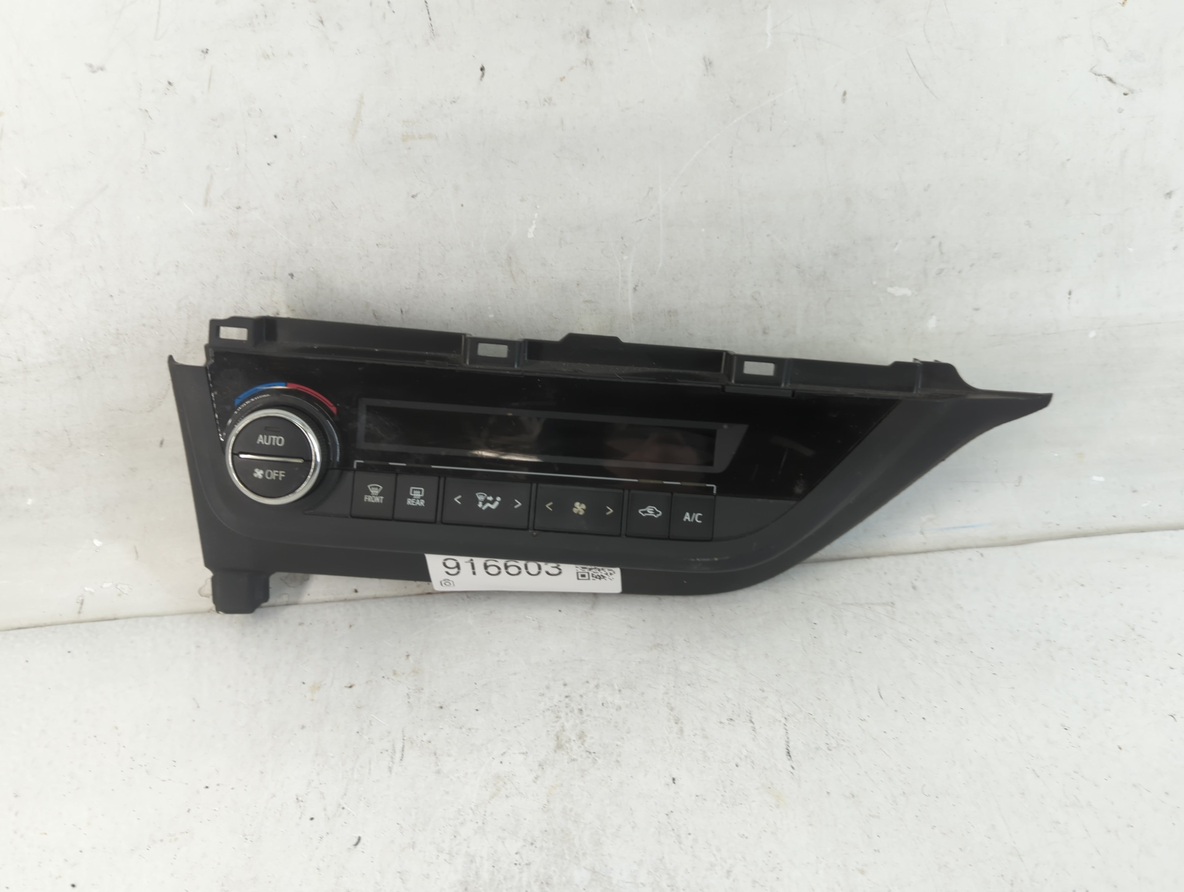 2014-2016 Toyota Corolla Climate Control Module Temperature AC/Heater Replacement P/N:75F832 Fits Fits 2014 2015 2016 OEM Used Auto Parts - Oemusedautoparts1.com