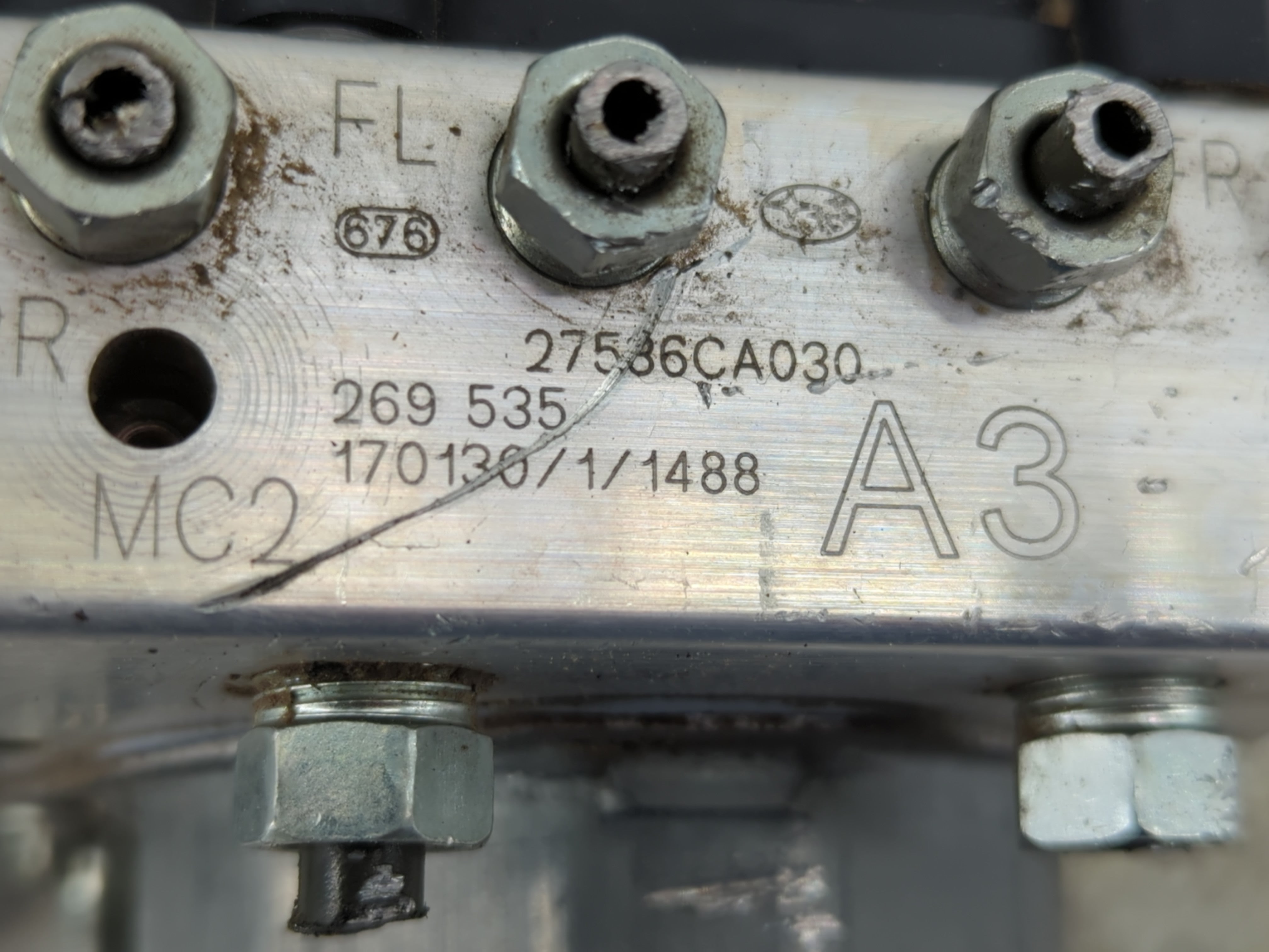 2017 Toyota 86 ABS Pump Control Module Replacement P/N:27536CA030 Fits OEM Used Auto Parts - Oemusedautoparts1.com