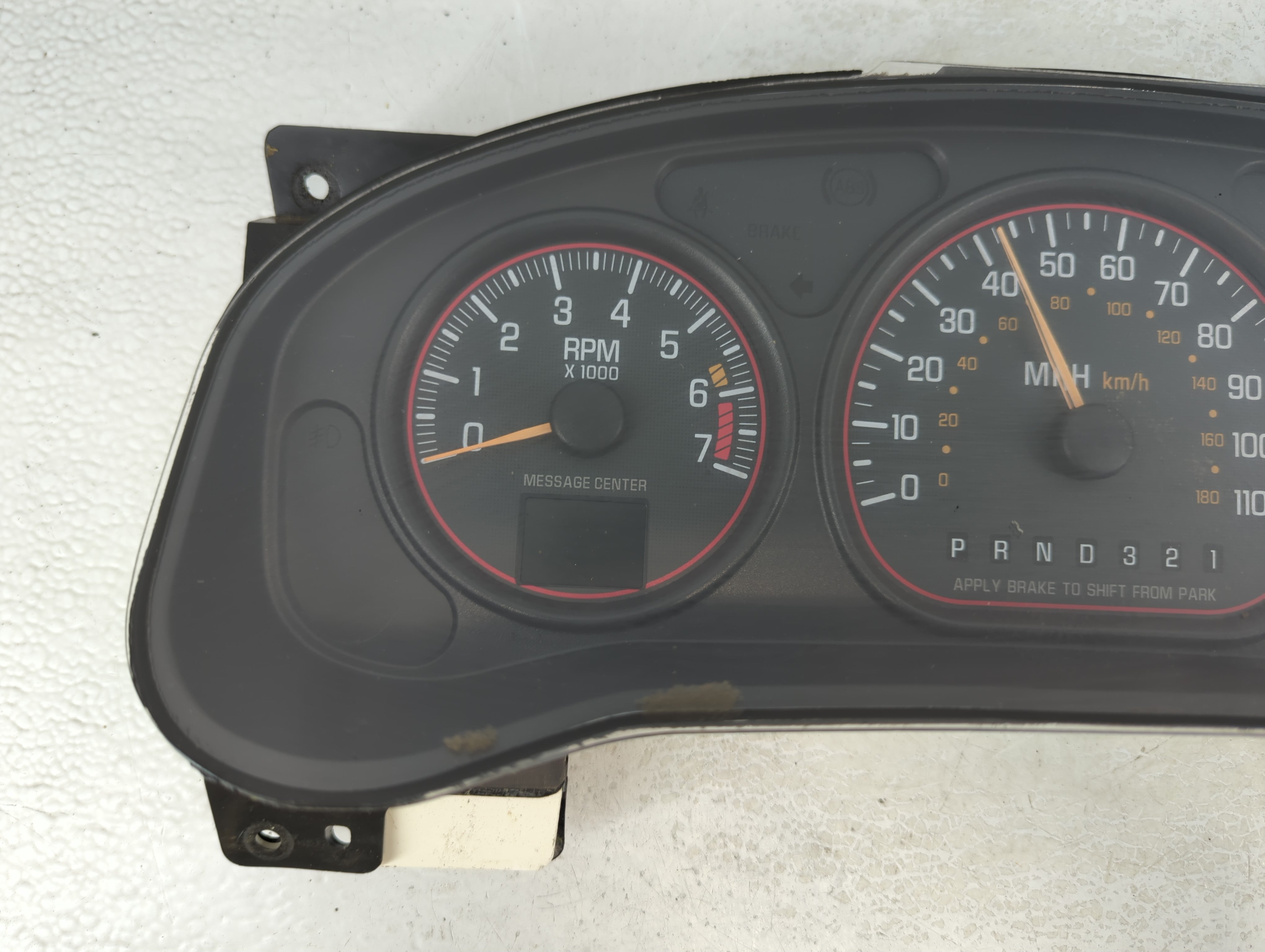 2001 Pontiac Montana Instrument Cluster Speedometer Gauges P/N:10306664 Fits OEM Used Auto Parts - Oemusedautoparts1.com