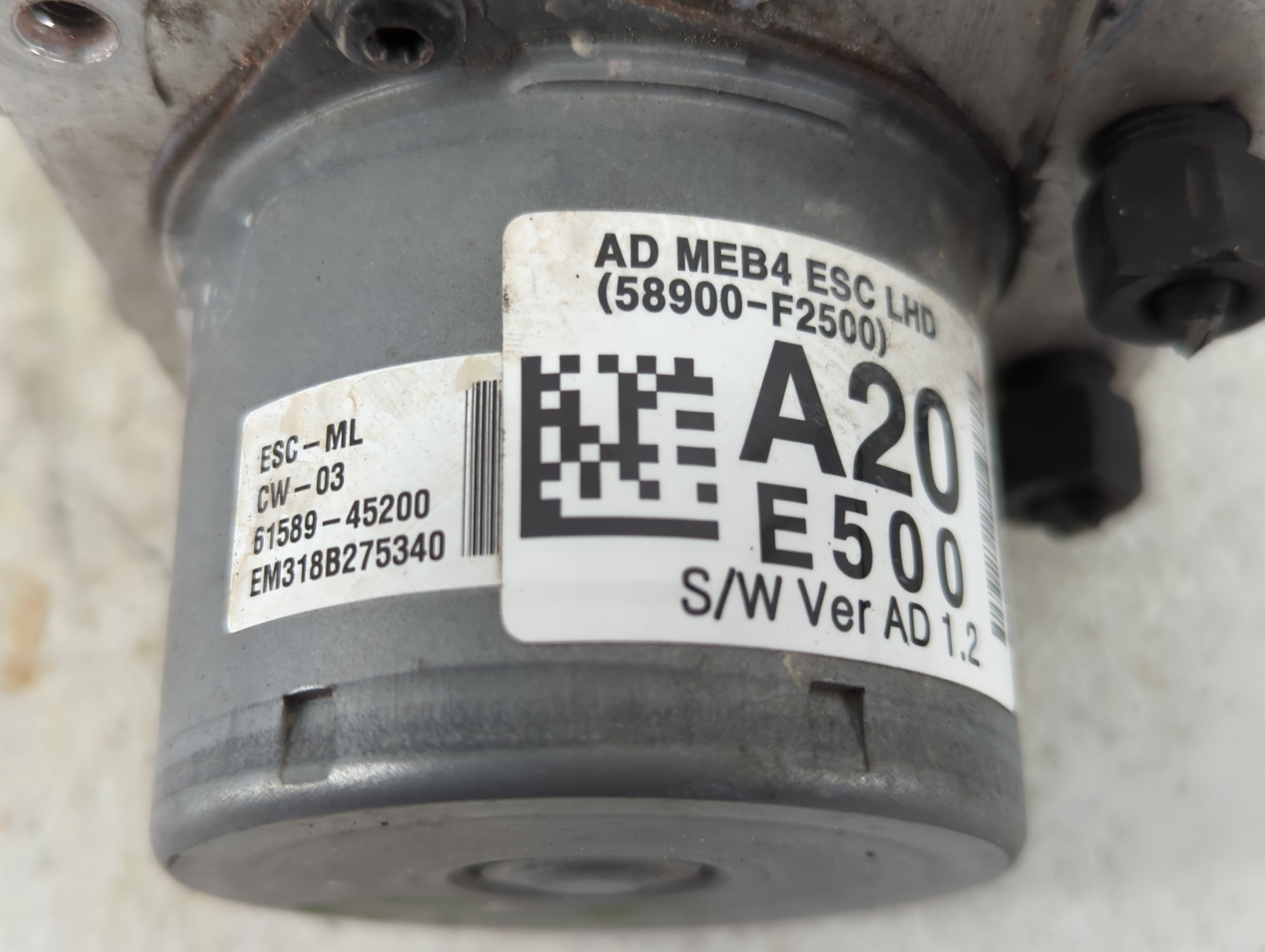 2017-2019 Hyundai Elantra ABS Pump Control Module Replacement P/N:58900-F2500 Fits Fits 2017 2018 2019 OEM Used Auto Parts - Oemusedautoparts1.com