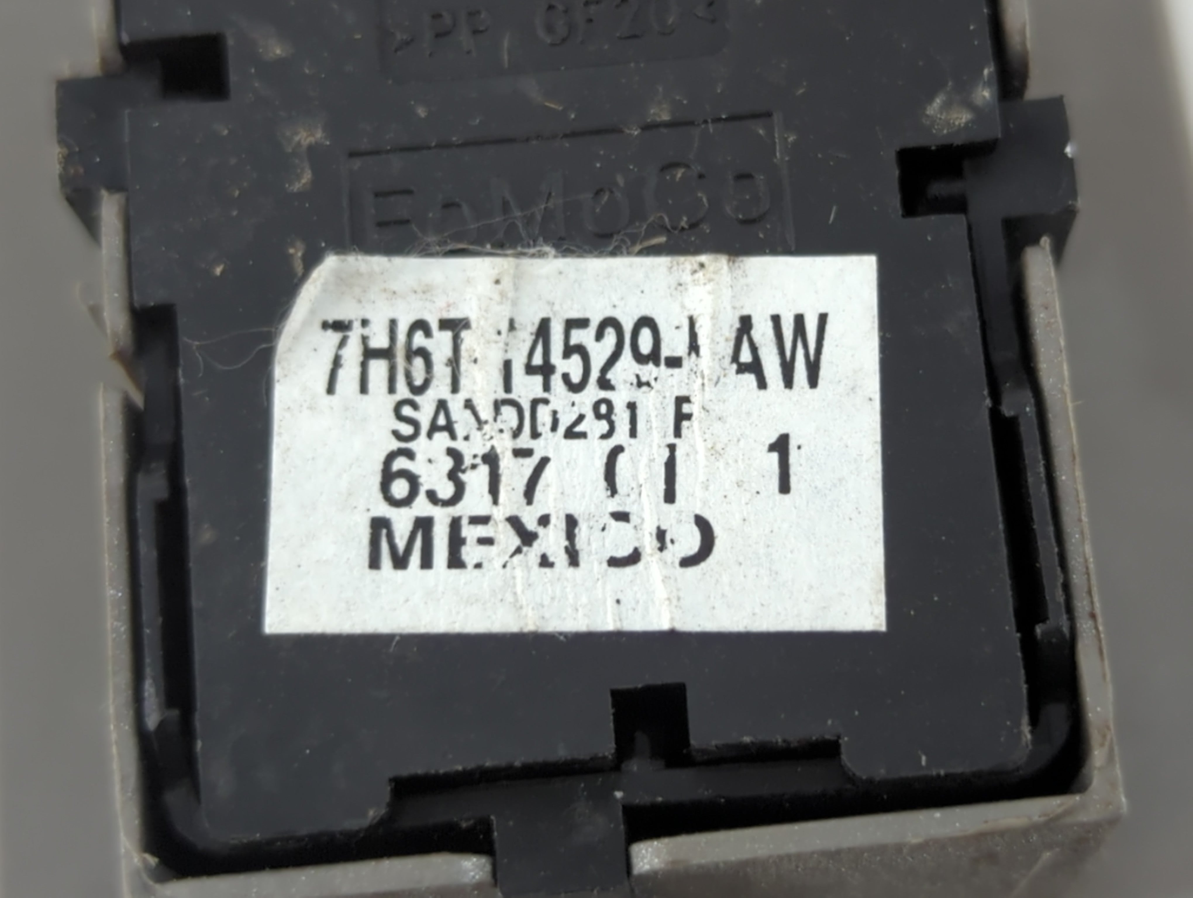 2007-2009 Lincoln Mkz Master Power Window Switch Replacement Driver Side Left P/N:7H6T 14529 AAW Fits OEM Used Auto Parts - Oemusedautoparts1.com