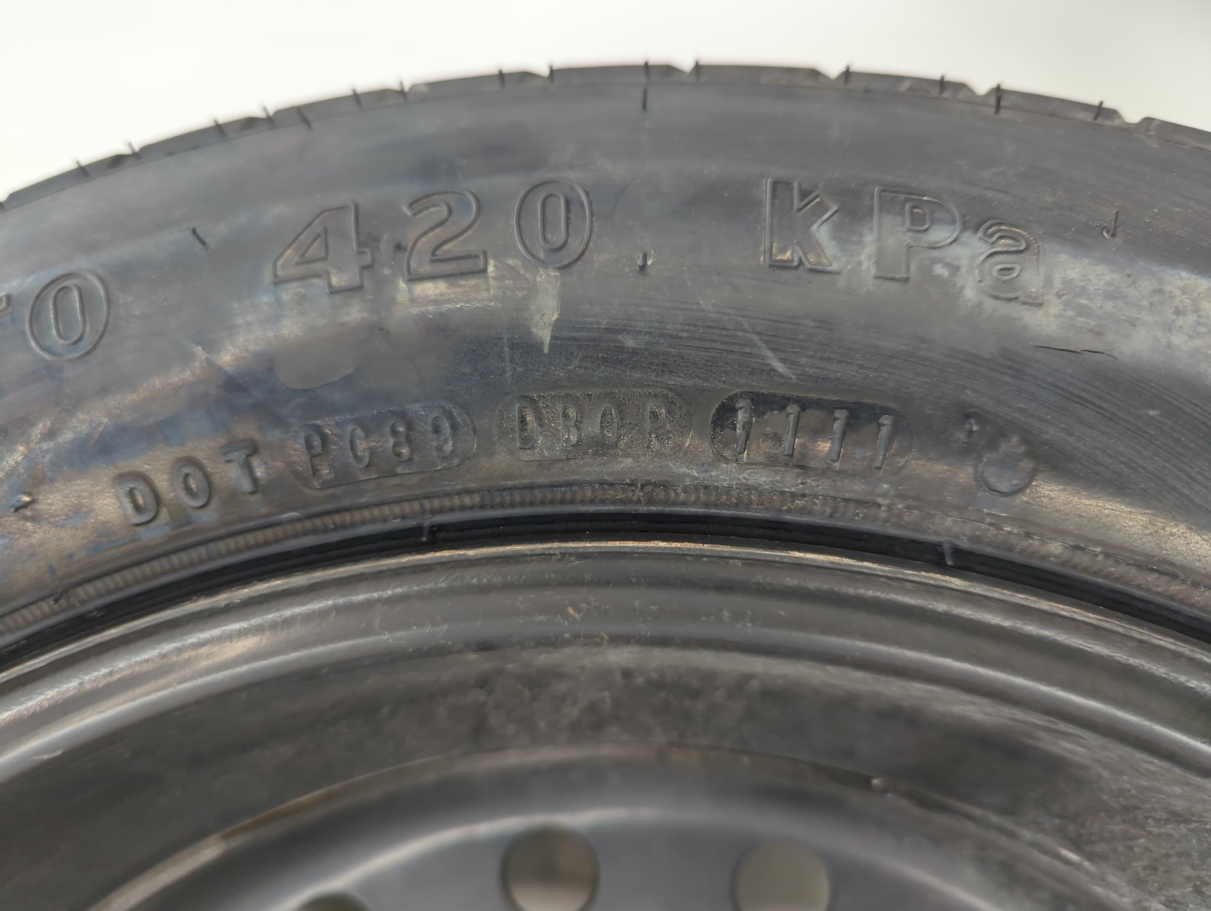 2006-2022 Dodge Charger Spare Donut Tire Wheel Rim Oem - Oemusedautoparts1.com